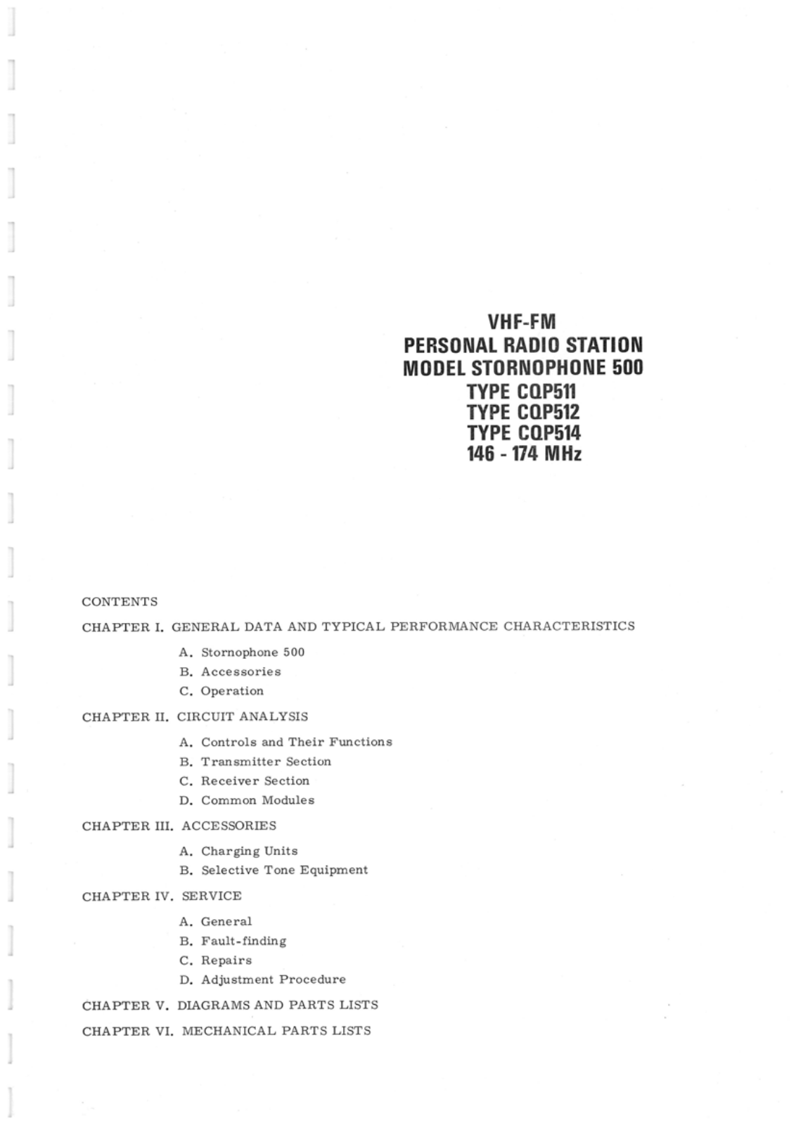 Storno cqp511, cqp 514 schematic - ManualMachine.com