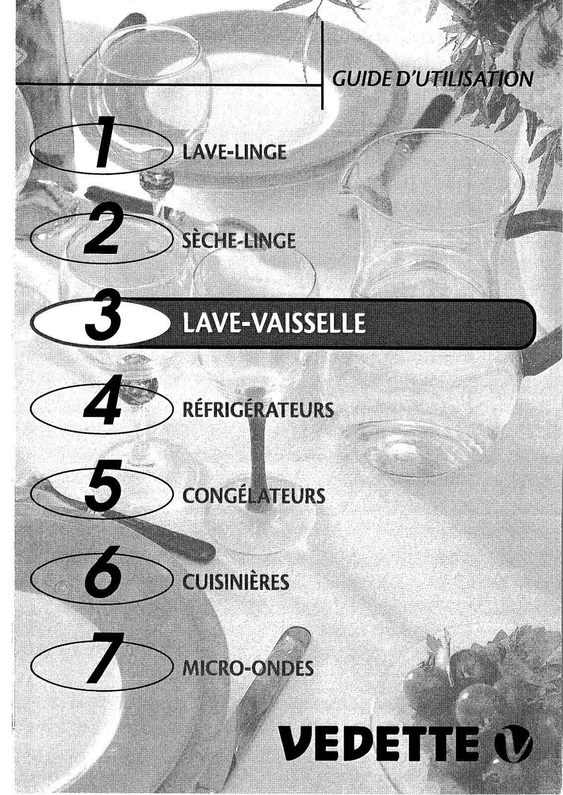 VEDETTE V536, V538 User Manual