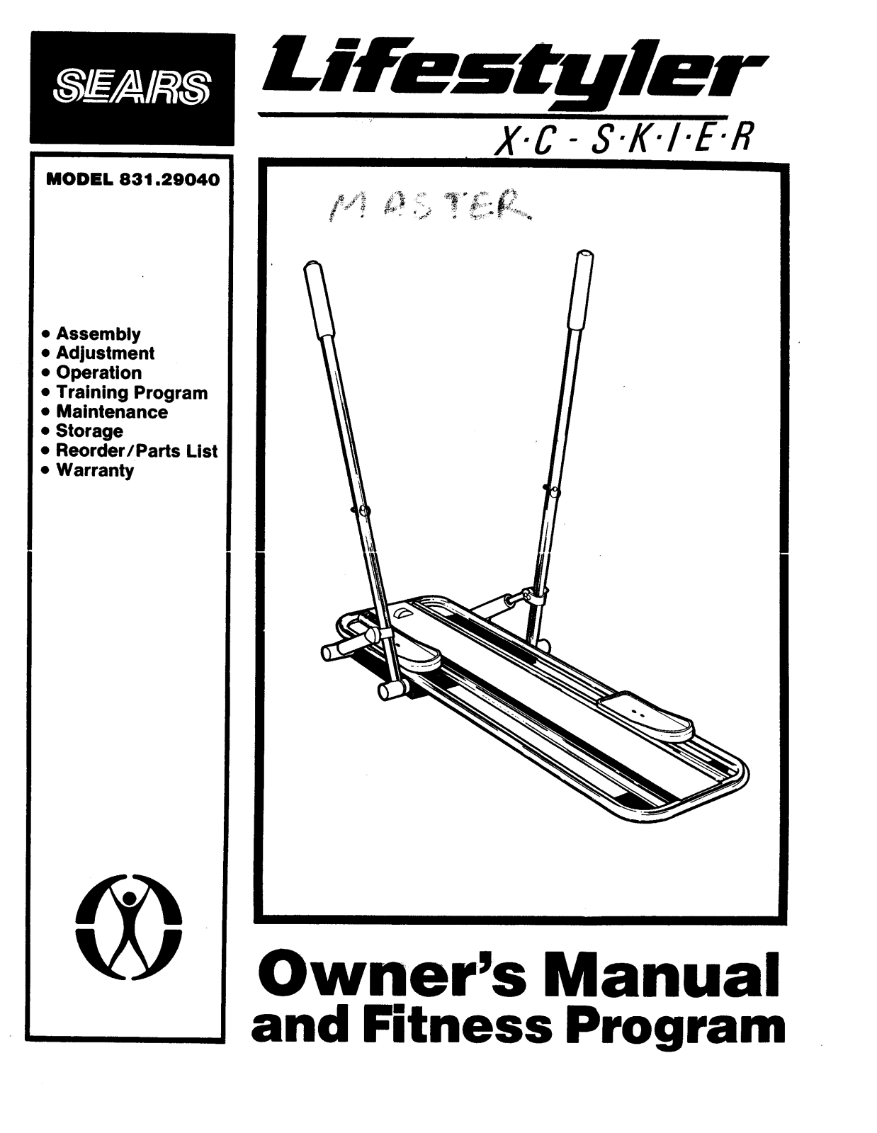 Lifestyler 831.290400, 831.290401 Owner's Manual