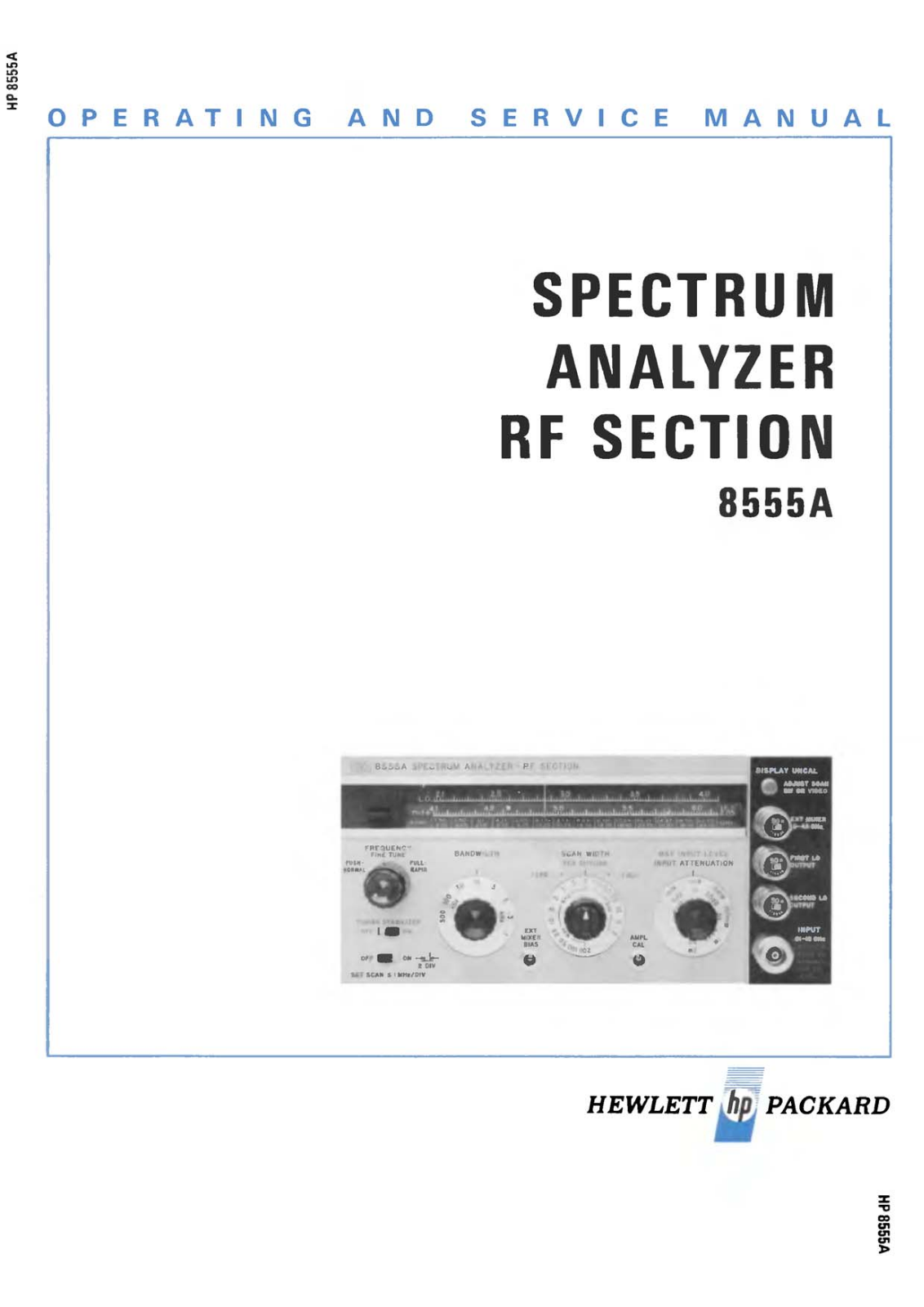 HP 8555a schematic