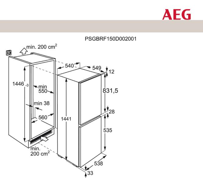 AEG SCB51421LS USER MANUAL