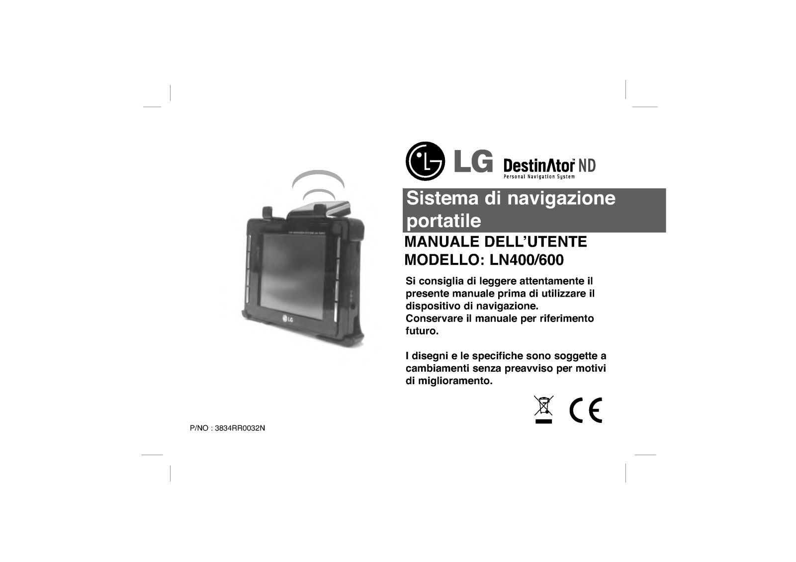 Lg LN600, LN400 user Manual