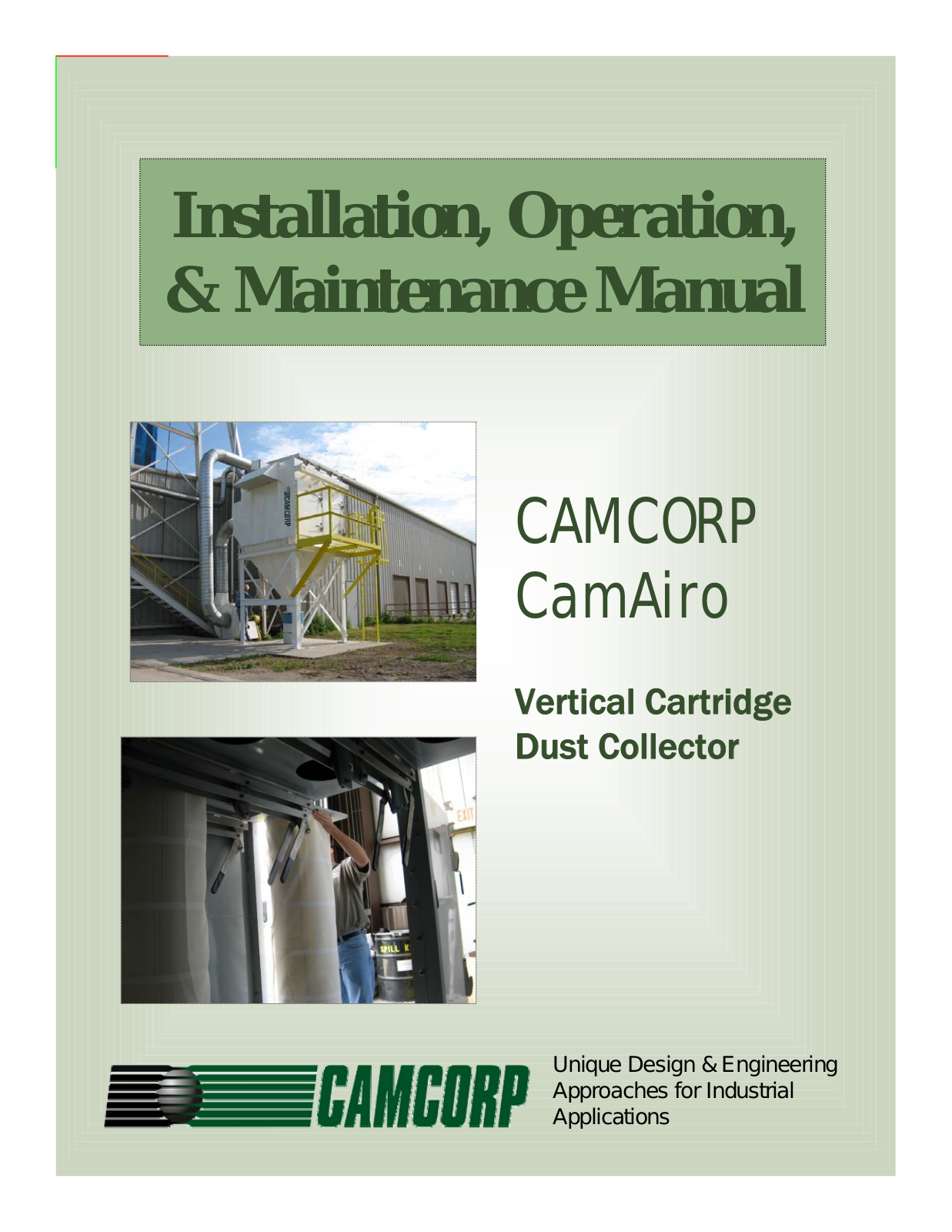 CAMCORP CAM-AIRO Vertical Cartridge User Manual