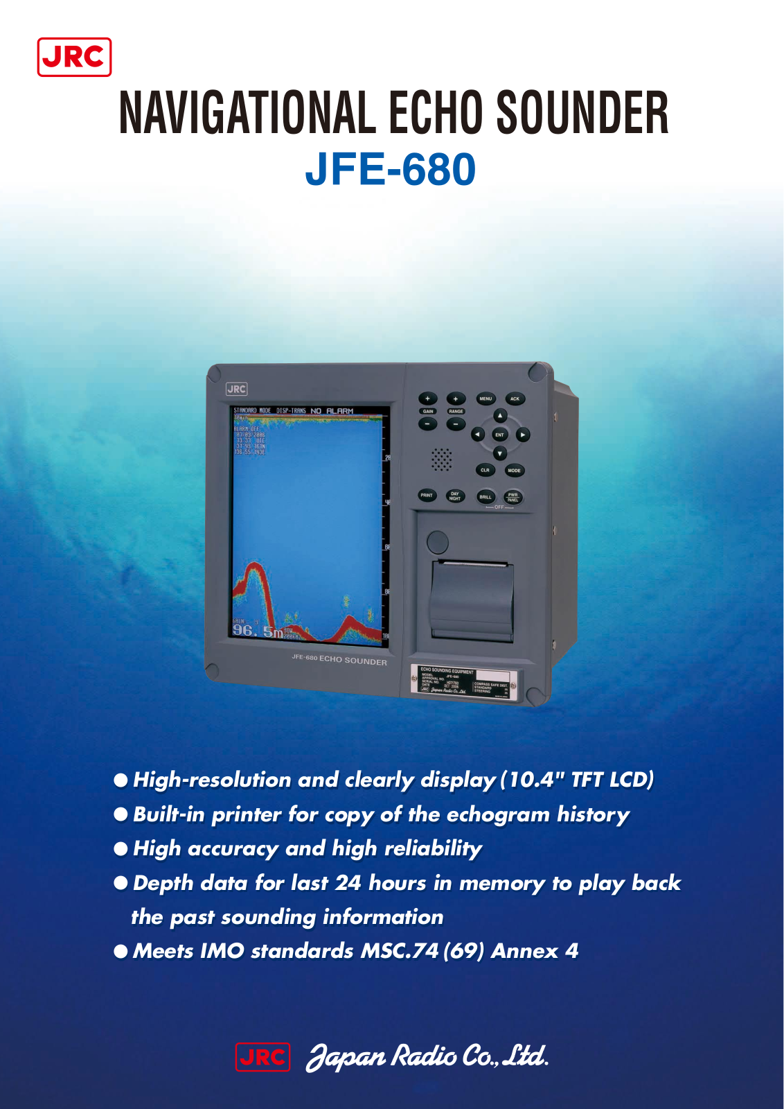 JRC JFE-680 User Manual