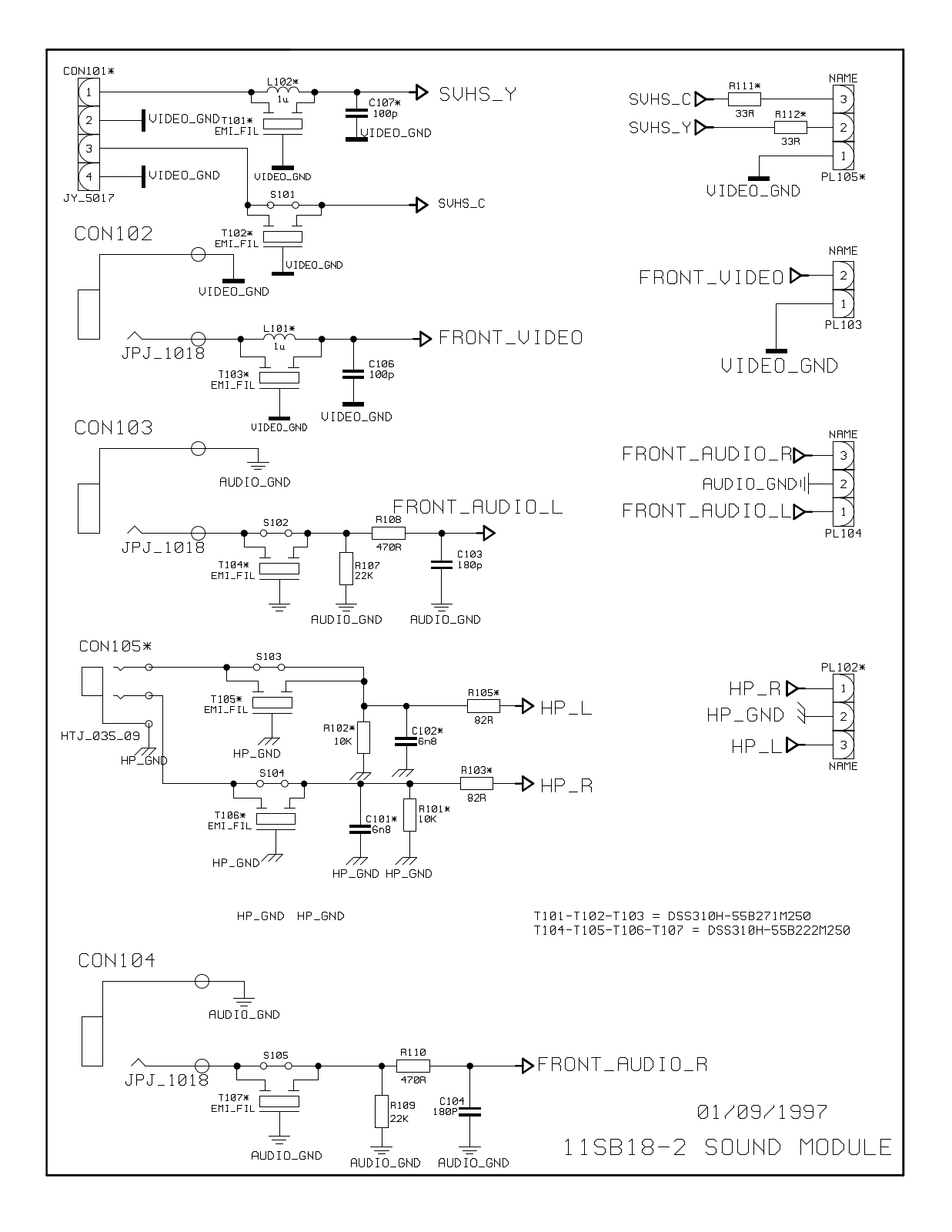 Vestel 11SB18-3 schematic