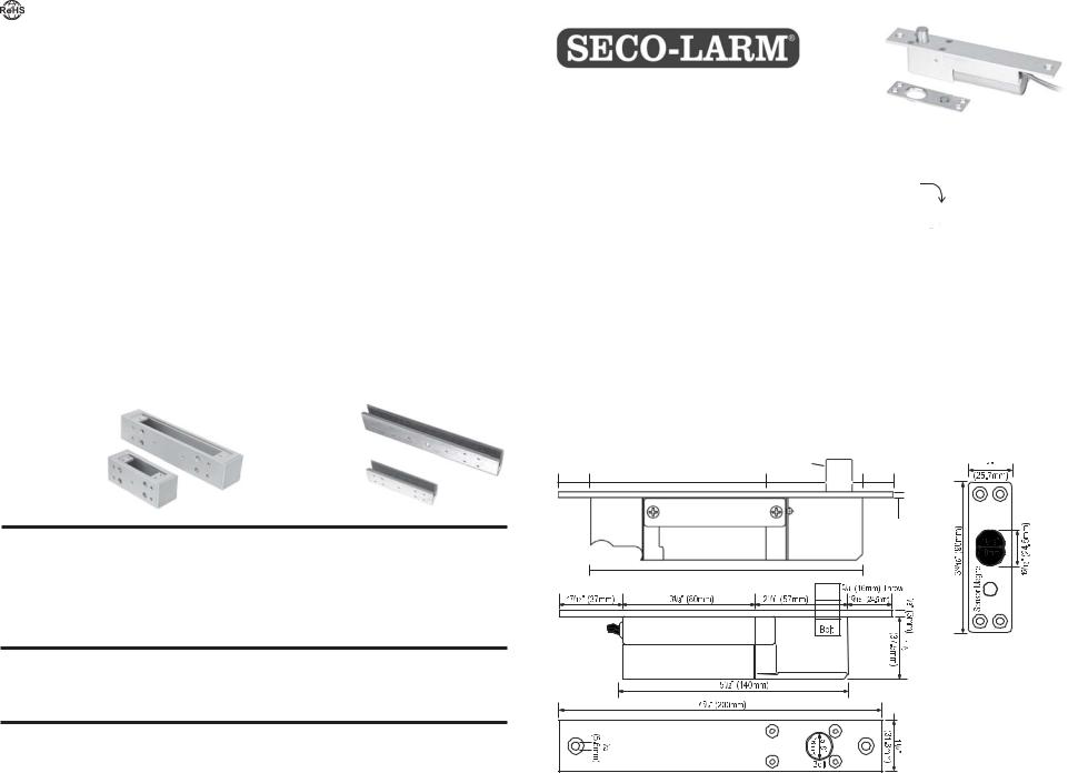 Seco-Larm SD-997B-GBQ User Manual