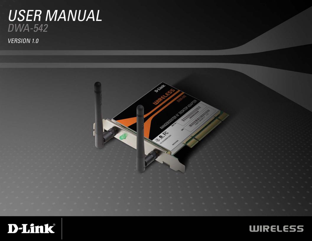 D Link WA542A1 User Manual