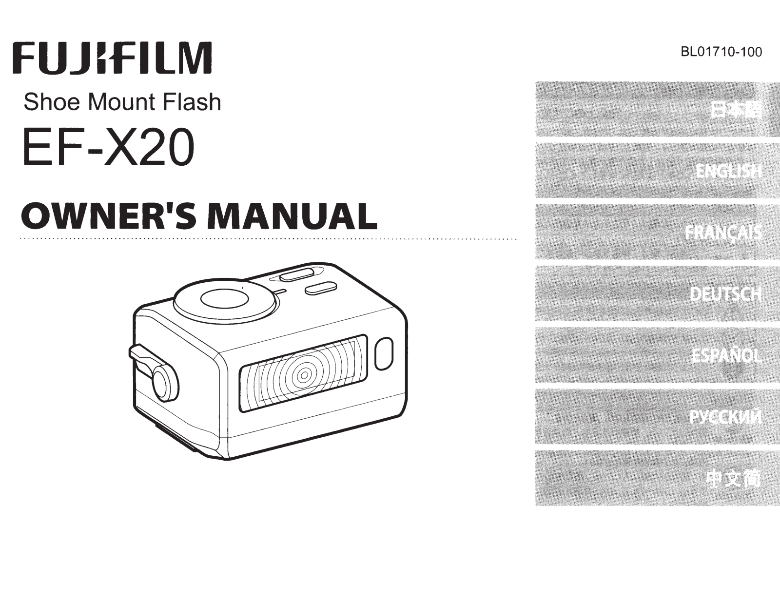 Fujifilm EF-X20 User Manual - ManualMachine.com