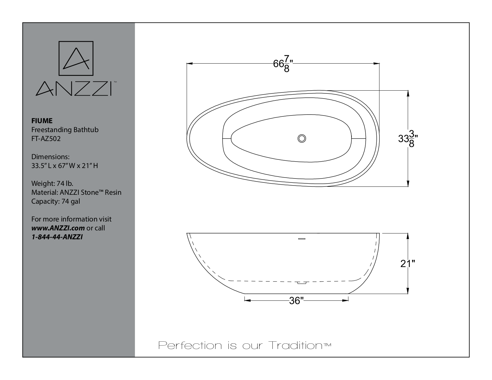 ANZZI ANZI1540 Specifications - ManualMachine.com