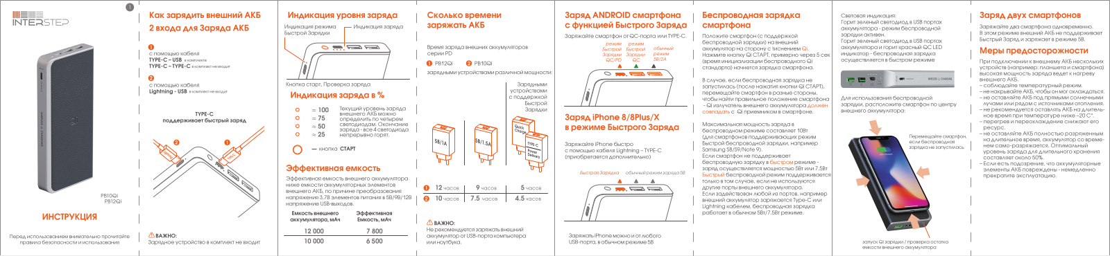 InterStep PB12Qi User Manual - ManualMachine.com