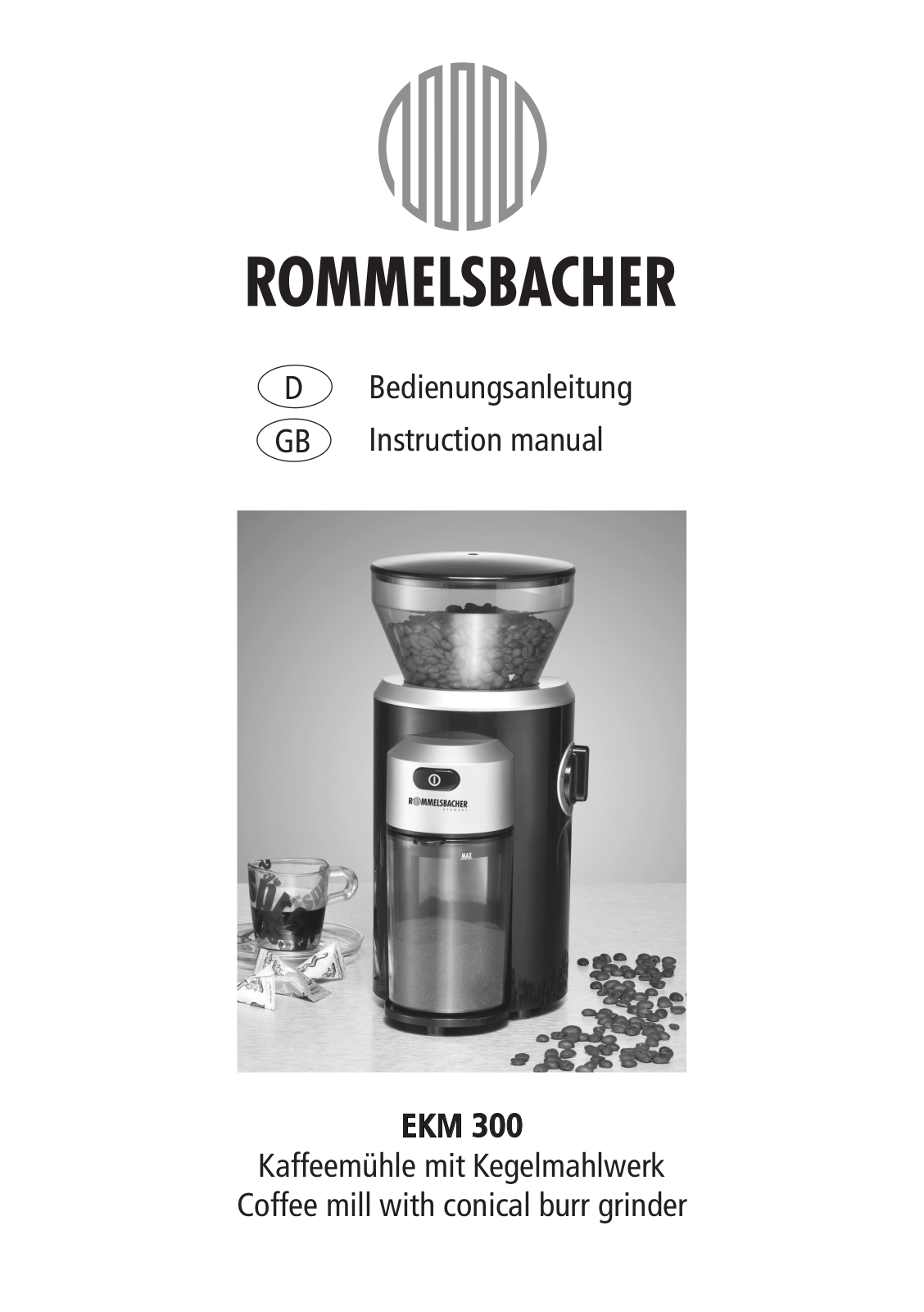 Rommelsbacher EKM 300 User guide