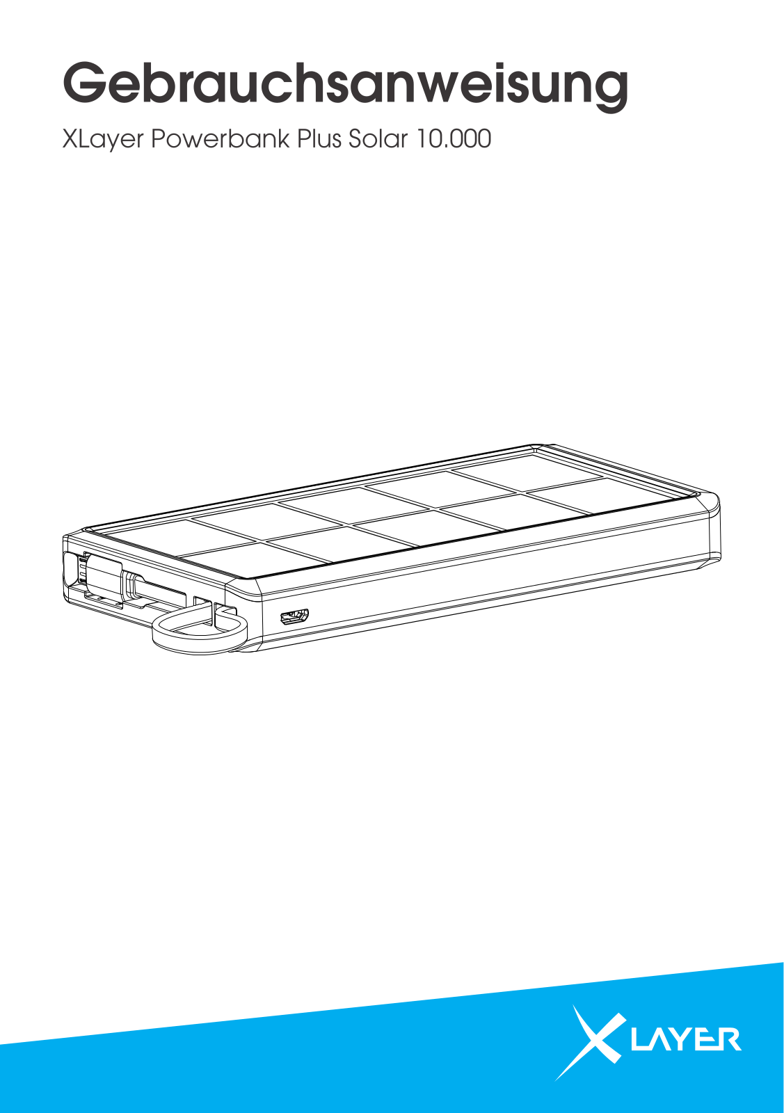 Xlayer Powerbank Plus Solar 10.000 User Guide