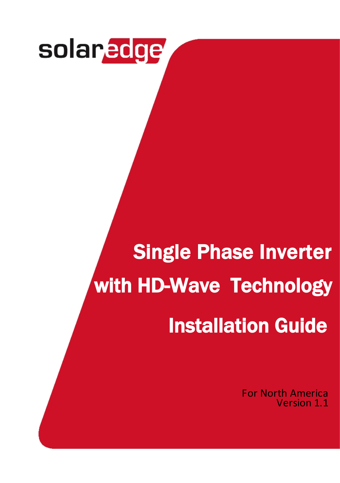 SolarEdge SE3000H-US, SE5000H-US, SE6000H-US, SE3800H-US, SE7600H-US Installation Manual - ManualMachine.com