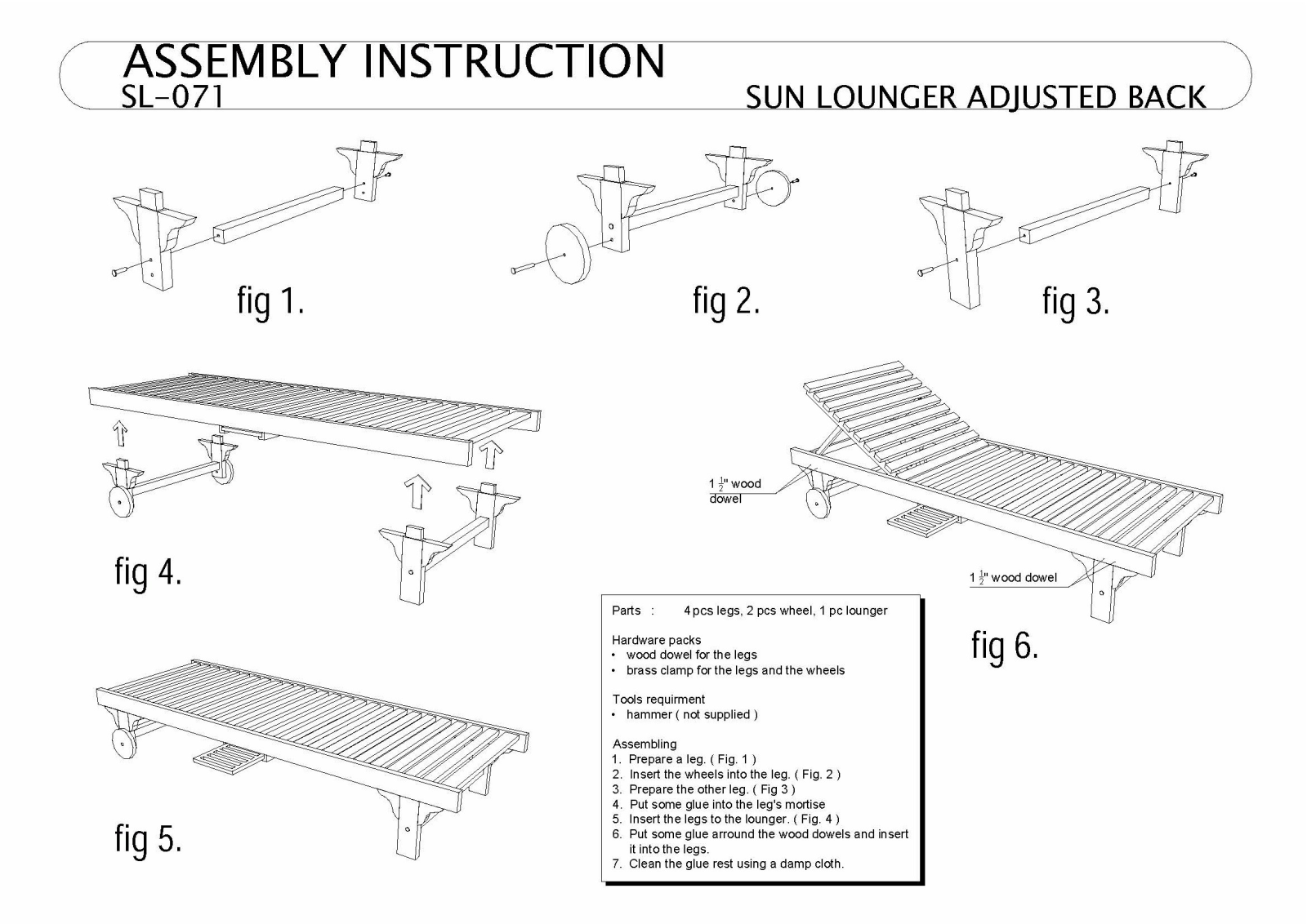 Anderson SETSL071 User Manual