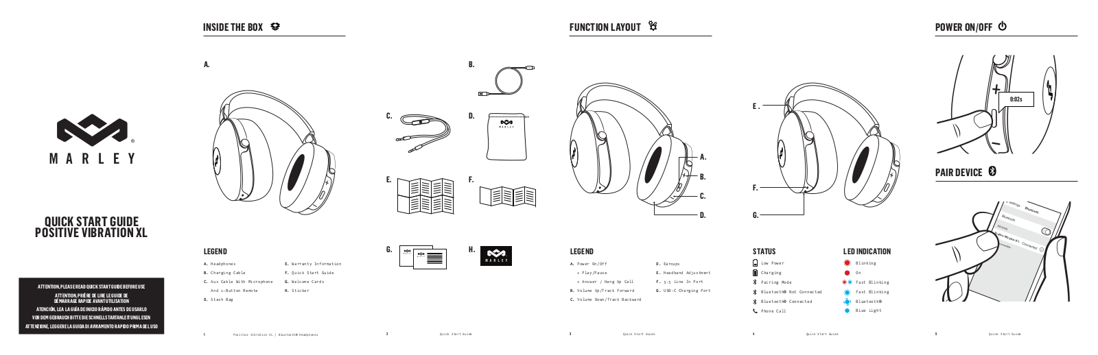 The House of Marley EMJH141 Users manual