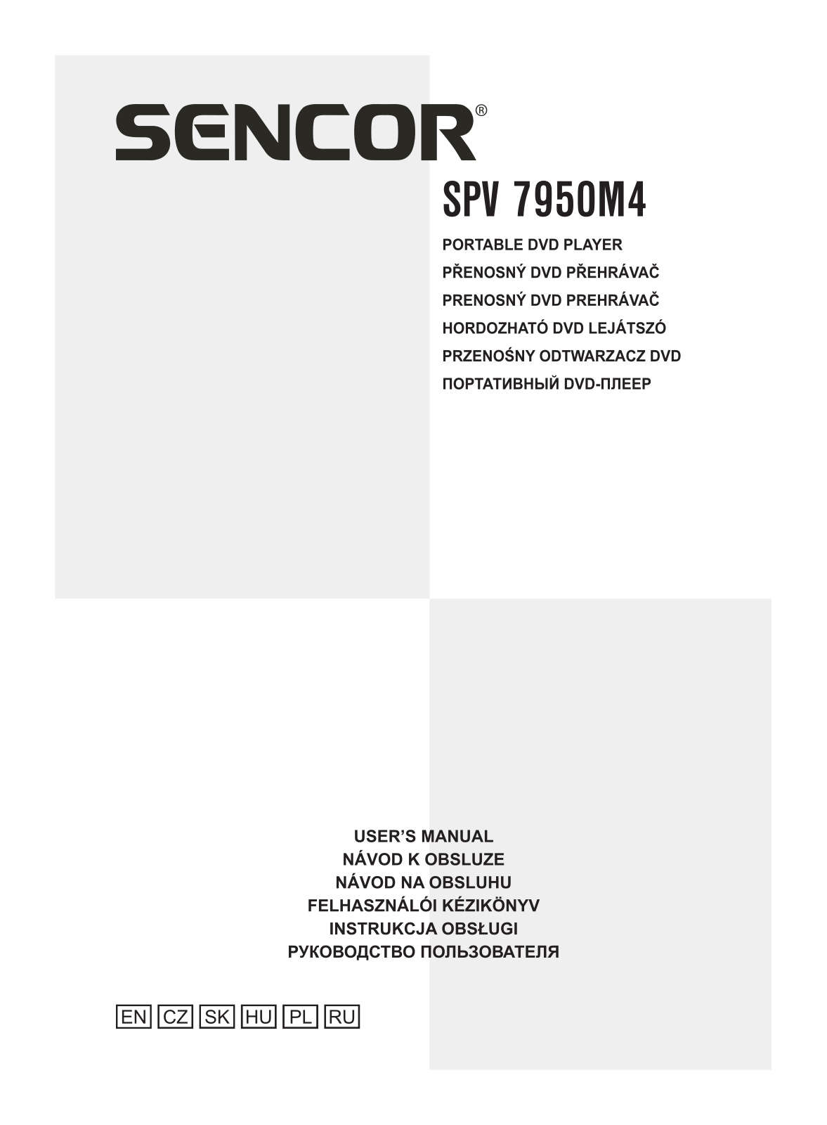 Sencor SPV 7950 User Manual - ManualMachine.com