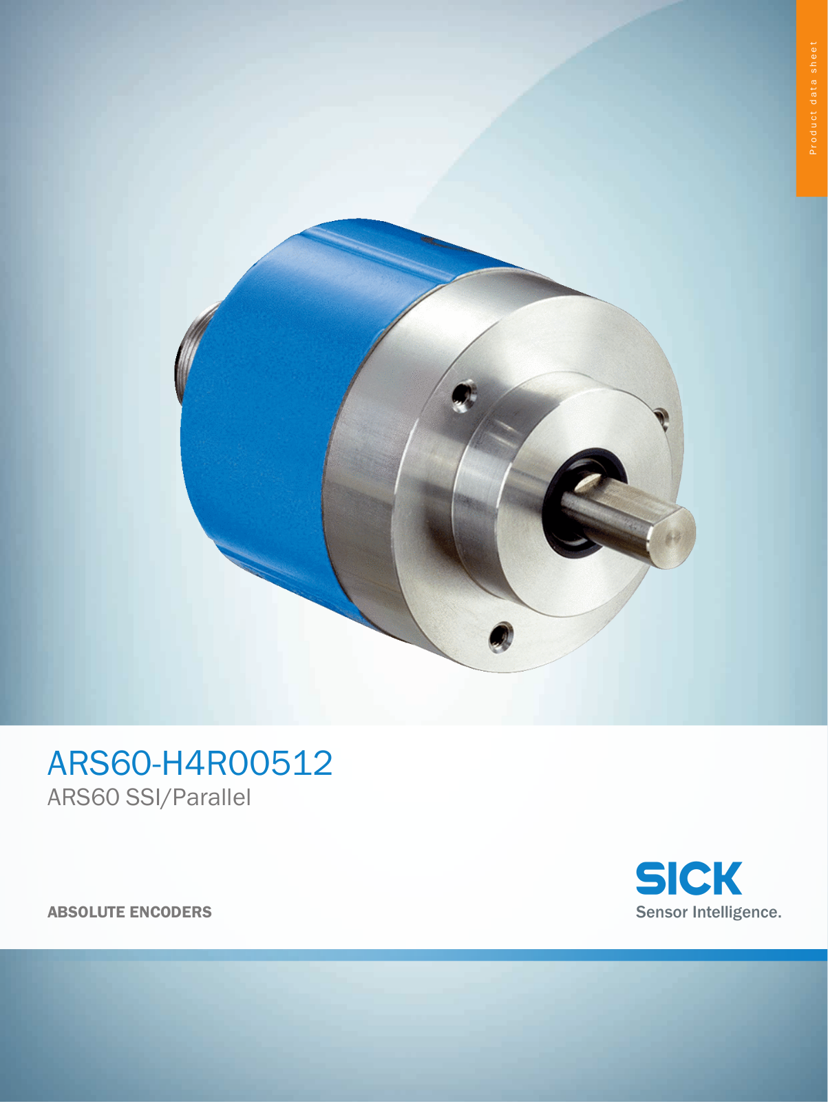 Sick ARS60-H4R00512 Data Sheet