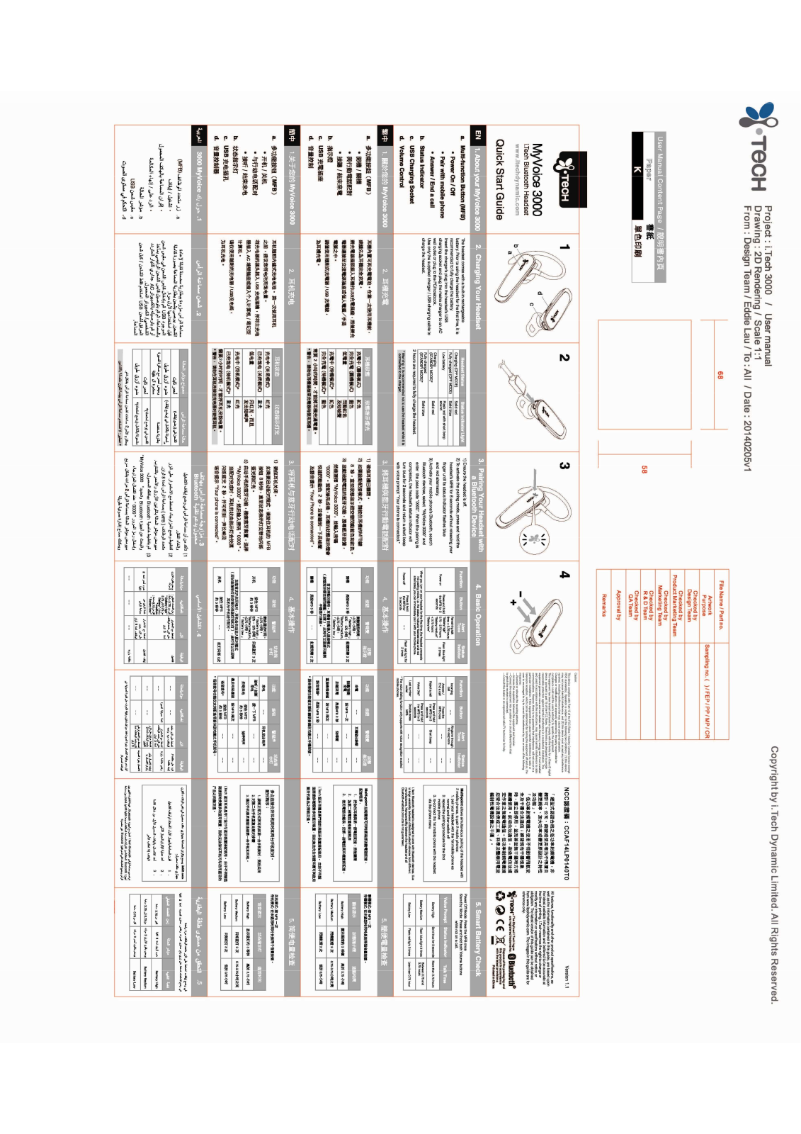 i Tech Dynamic Global Distribution B3000 User Manual