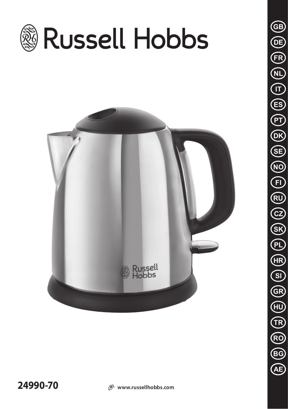 Russell Hobbs 24990-70 operation manual