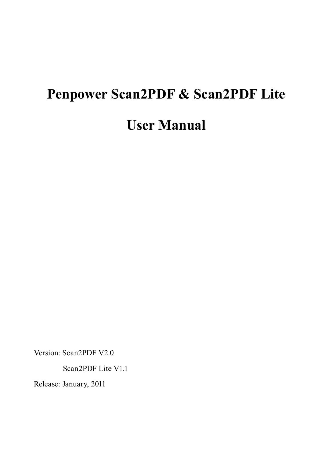 Penpower WorldocScan 600 User Manual