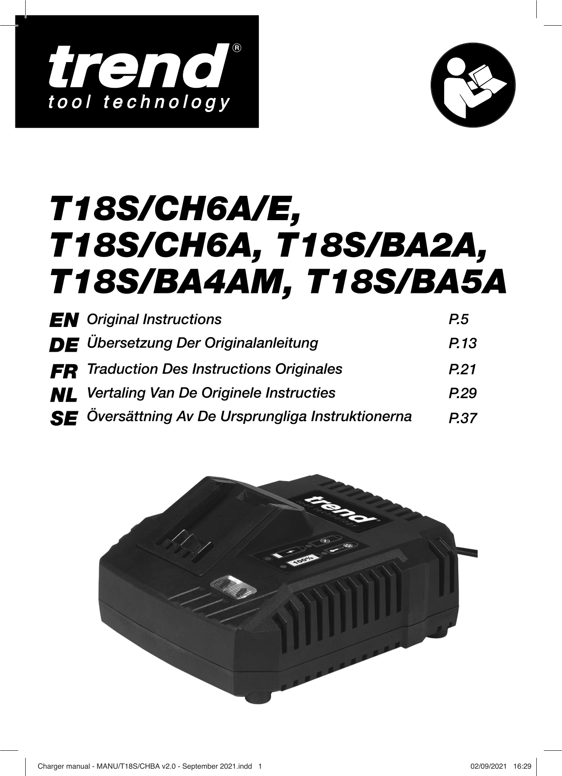 TREND T18S/CH6A/E, T18S/CH6A, T18S/BA2A, T18S/BA4AM, T18S/BA5A User guide - ManualMachine.com