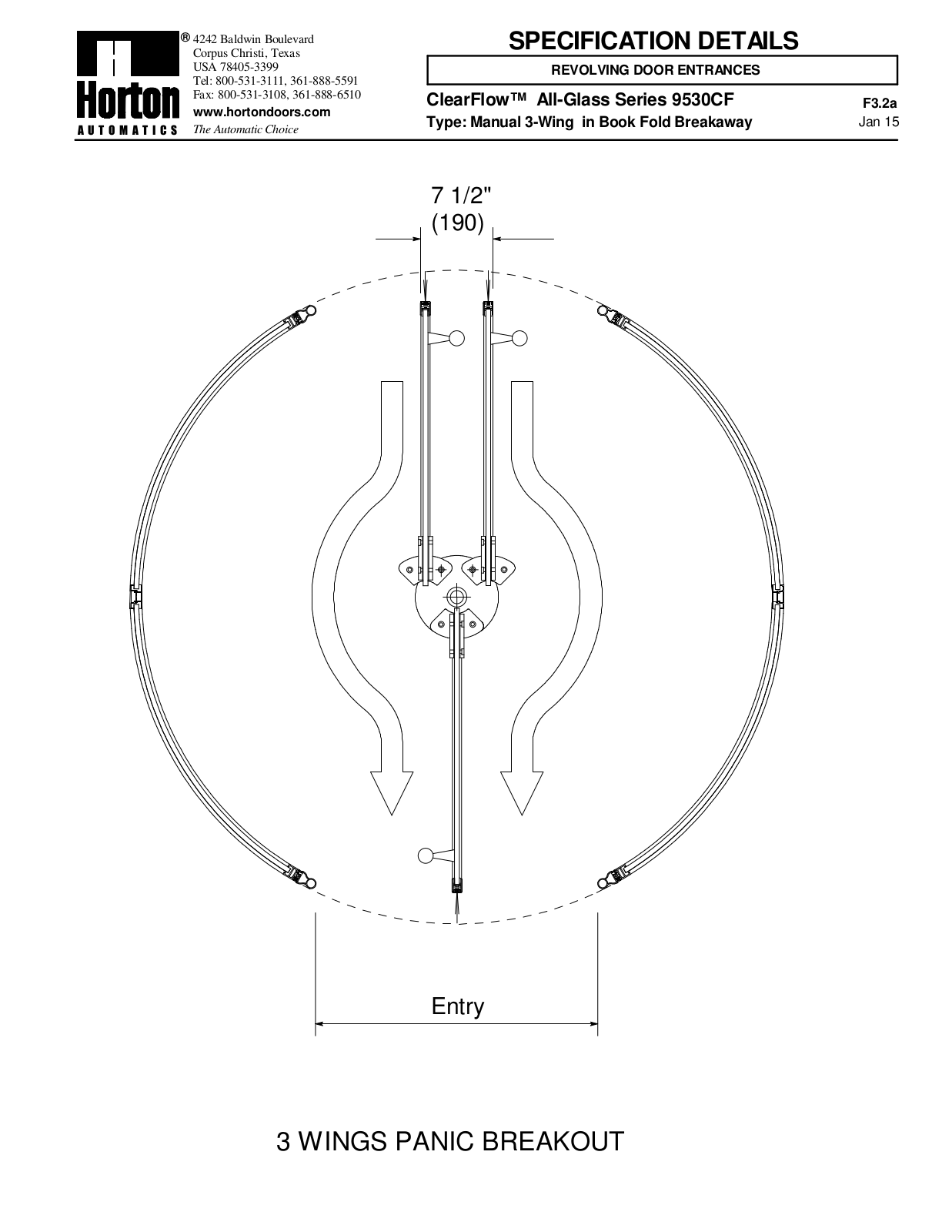 Horton 9530CF User Manual