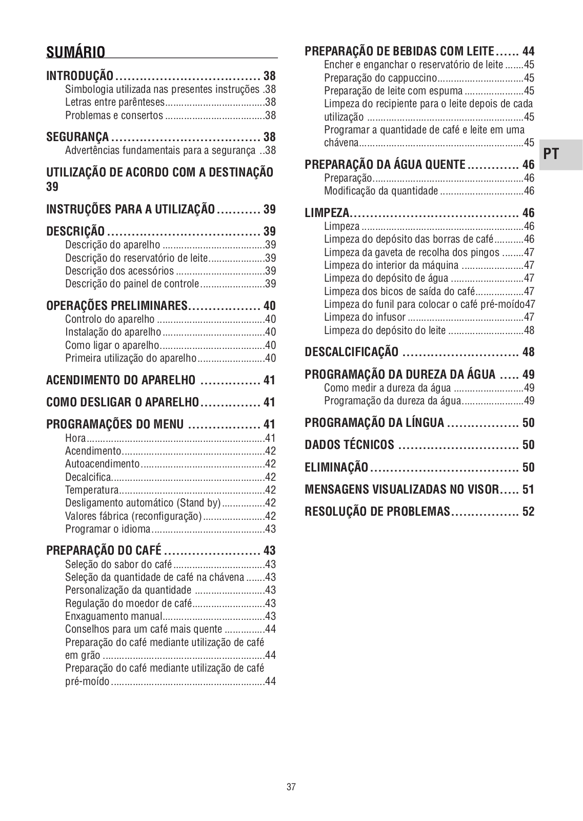 Delonghi ESAM3550.B Instruction manuals