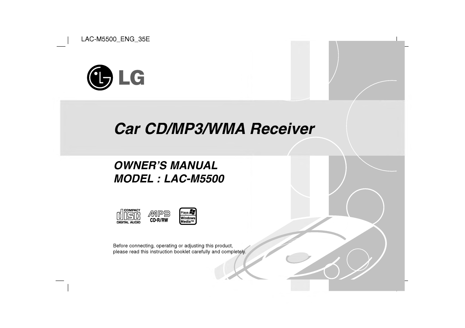 LG LAC-M5500P User Manual