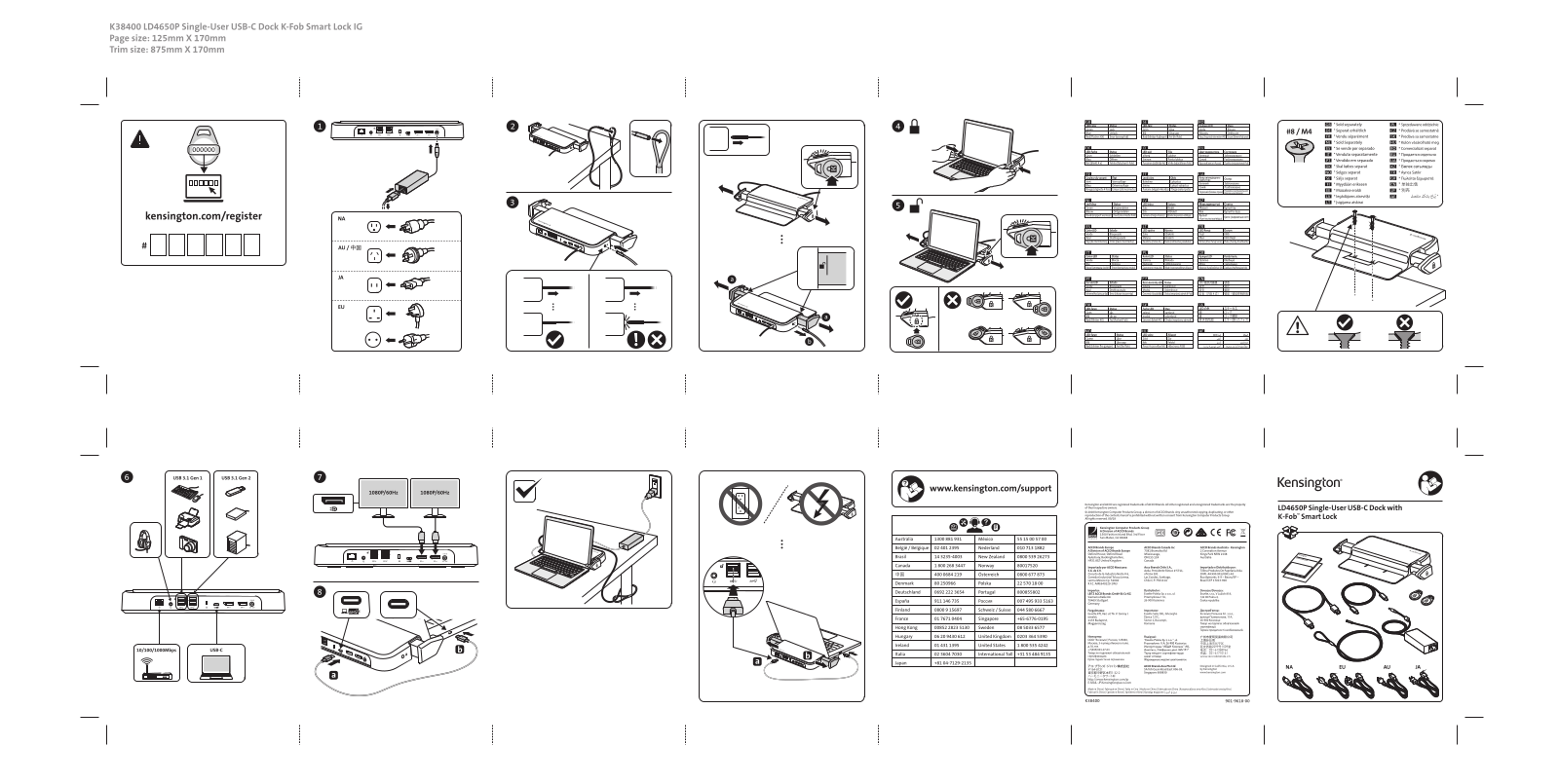 Kensington M01429 User Manual