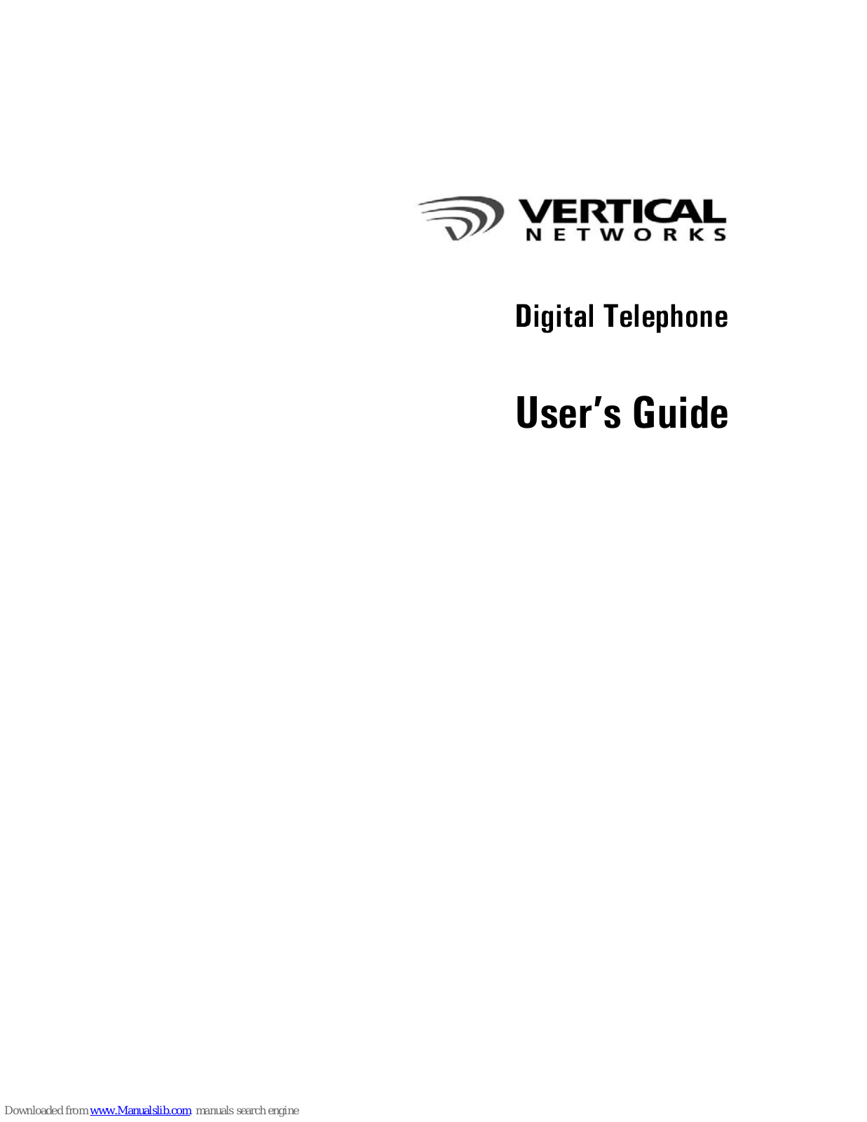 Vertical Networks VN12DDS, VN08D, VN08DDS, VN16DDS, VN24DDS User Manual