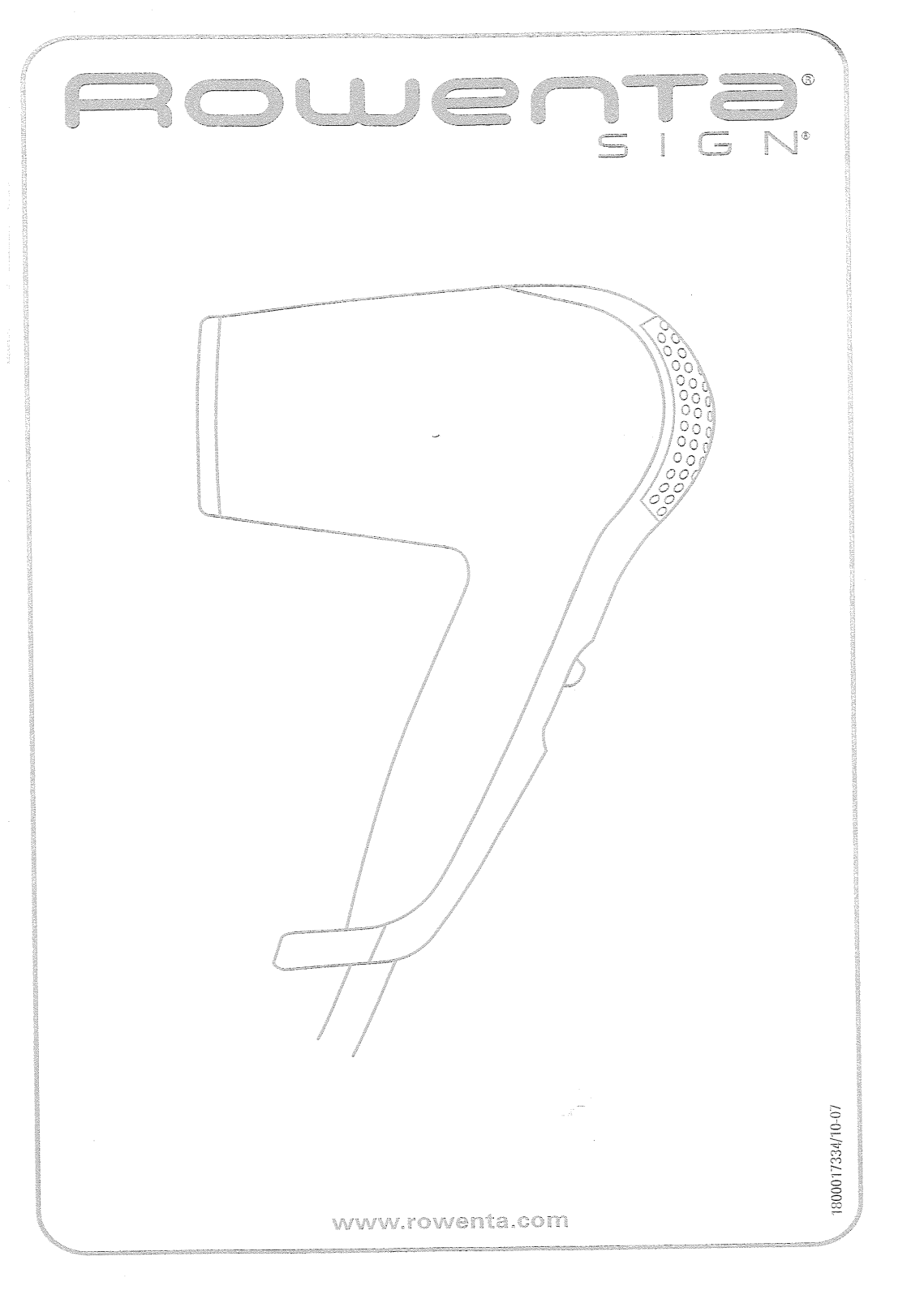 Rowenta CV-1130 User manual