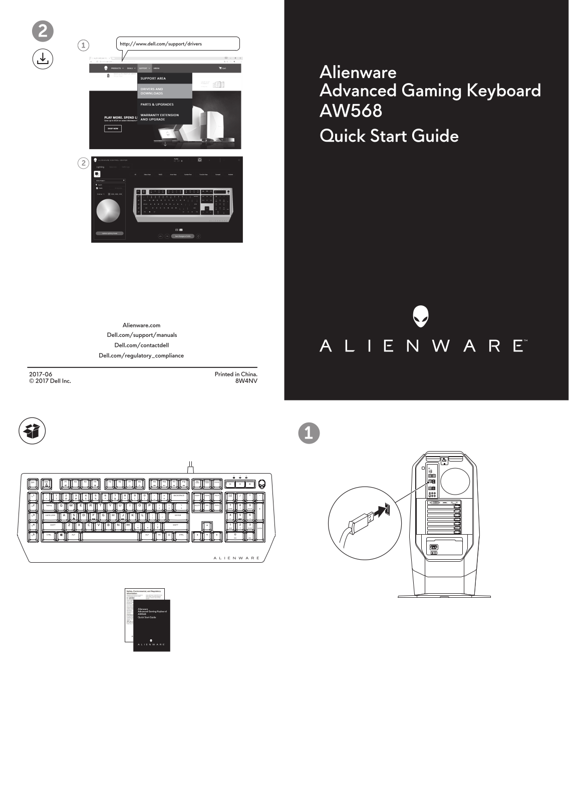 Dell Alienware AW568 Service Manual