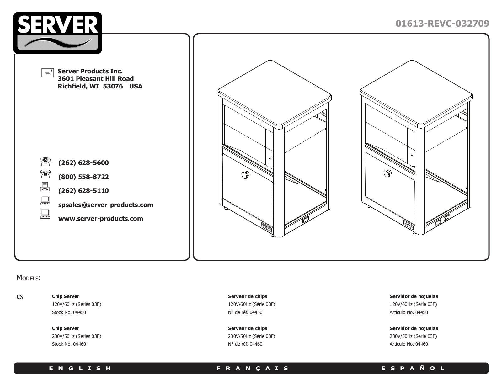 Server Products CS 04460 User Manual