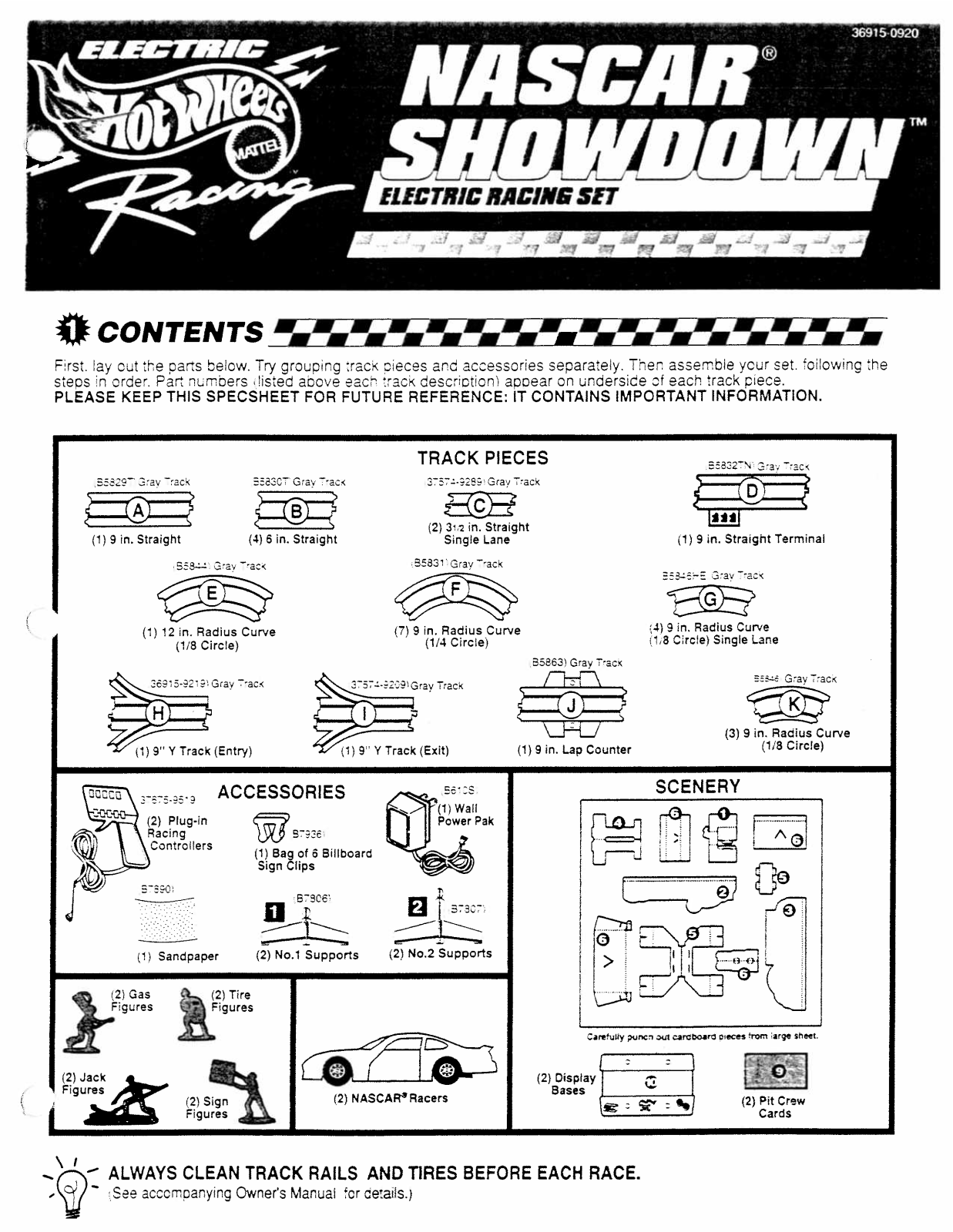 Fisher-Price 36915 Instruction Sheet