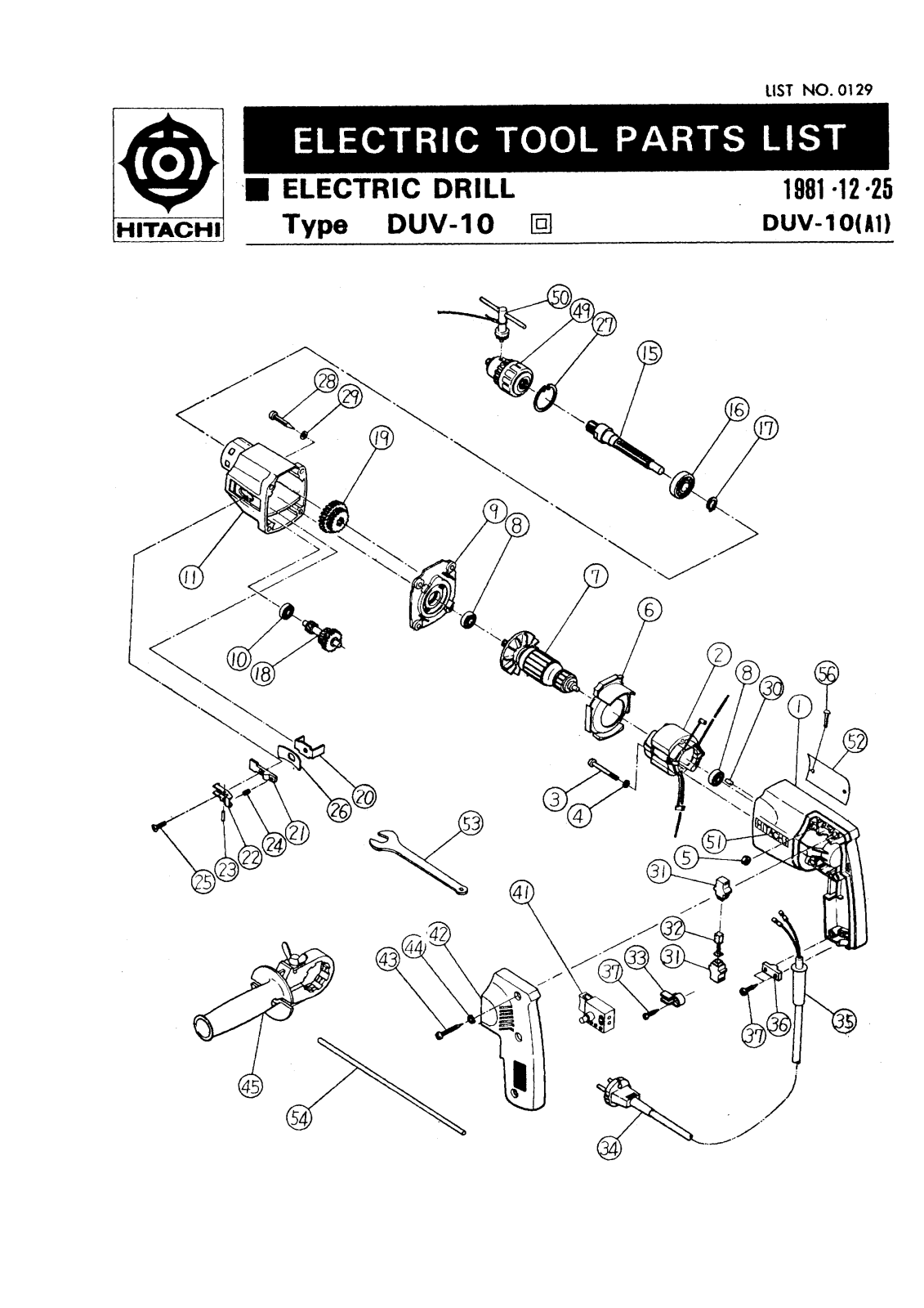 Hitachi DUV10 User Manual