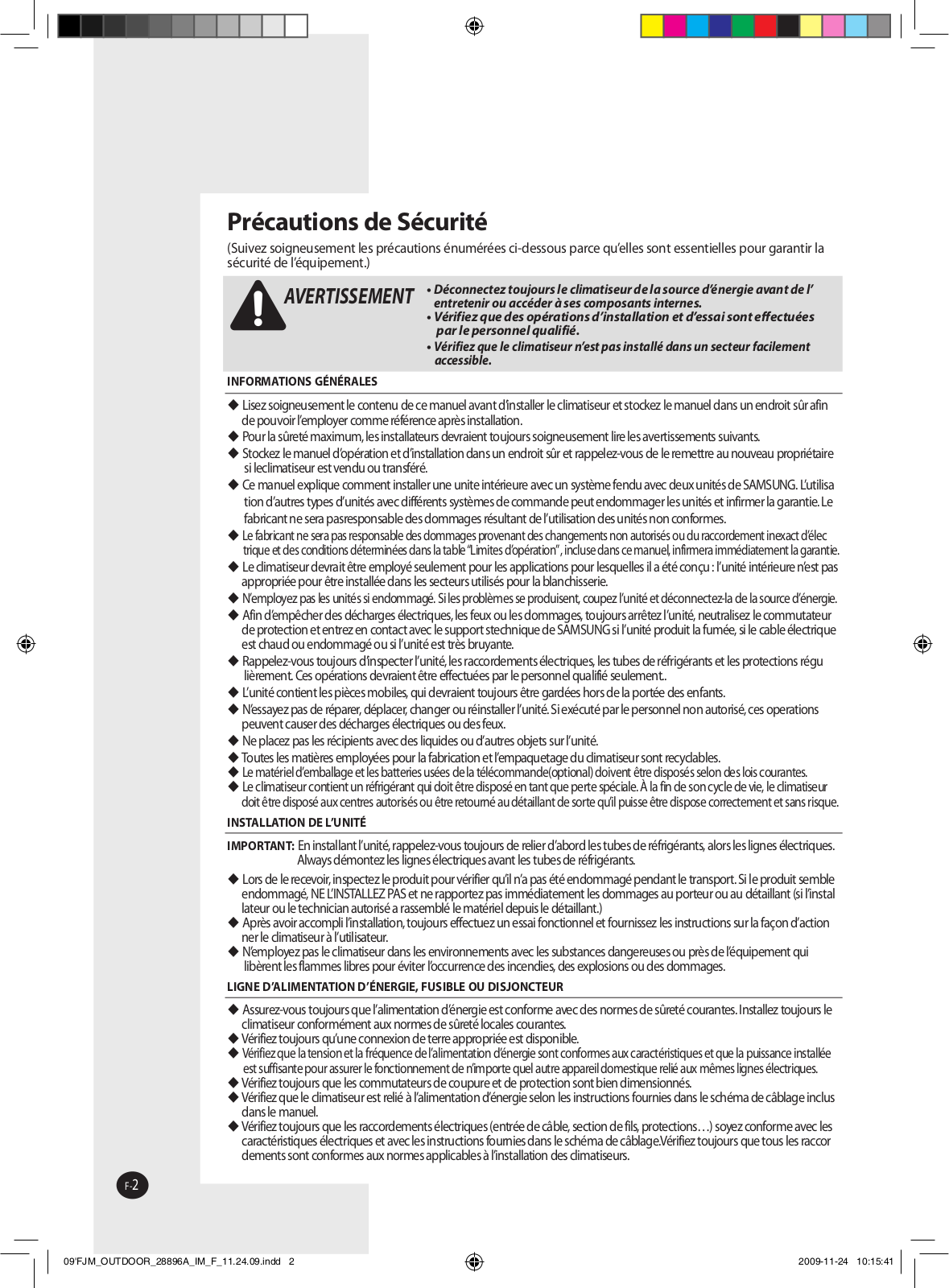 SAMSUNG MH040FXEA2C, MH050FXEA2C User Manual