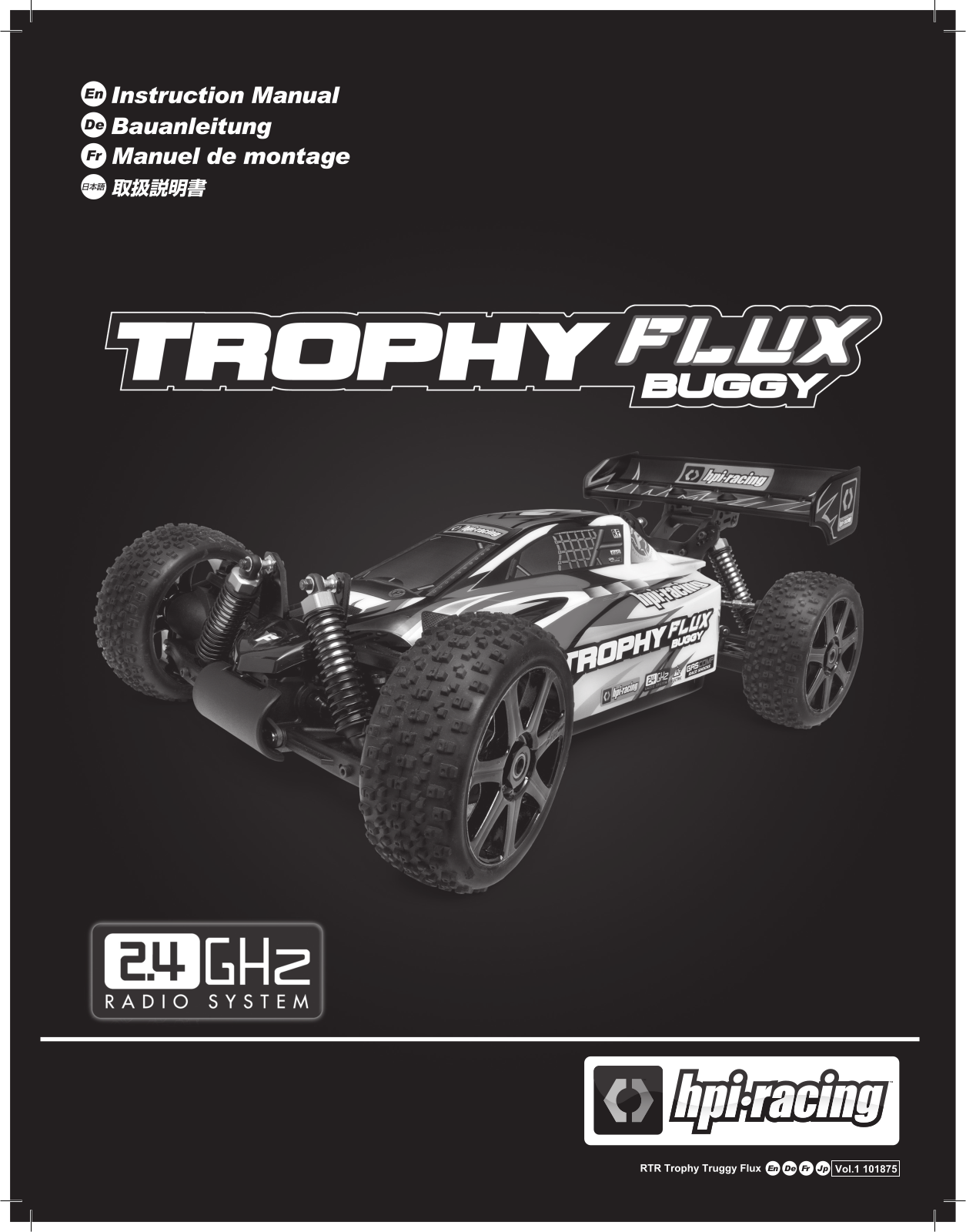 HPI Racing Trophy Flux Buggy User guide