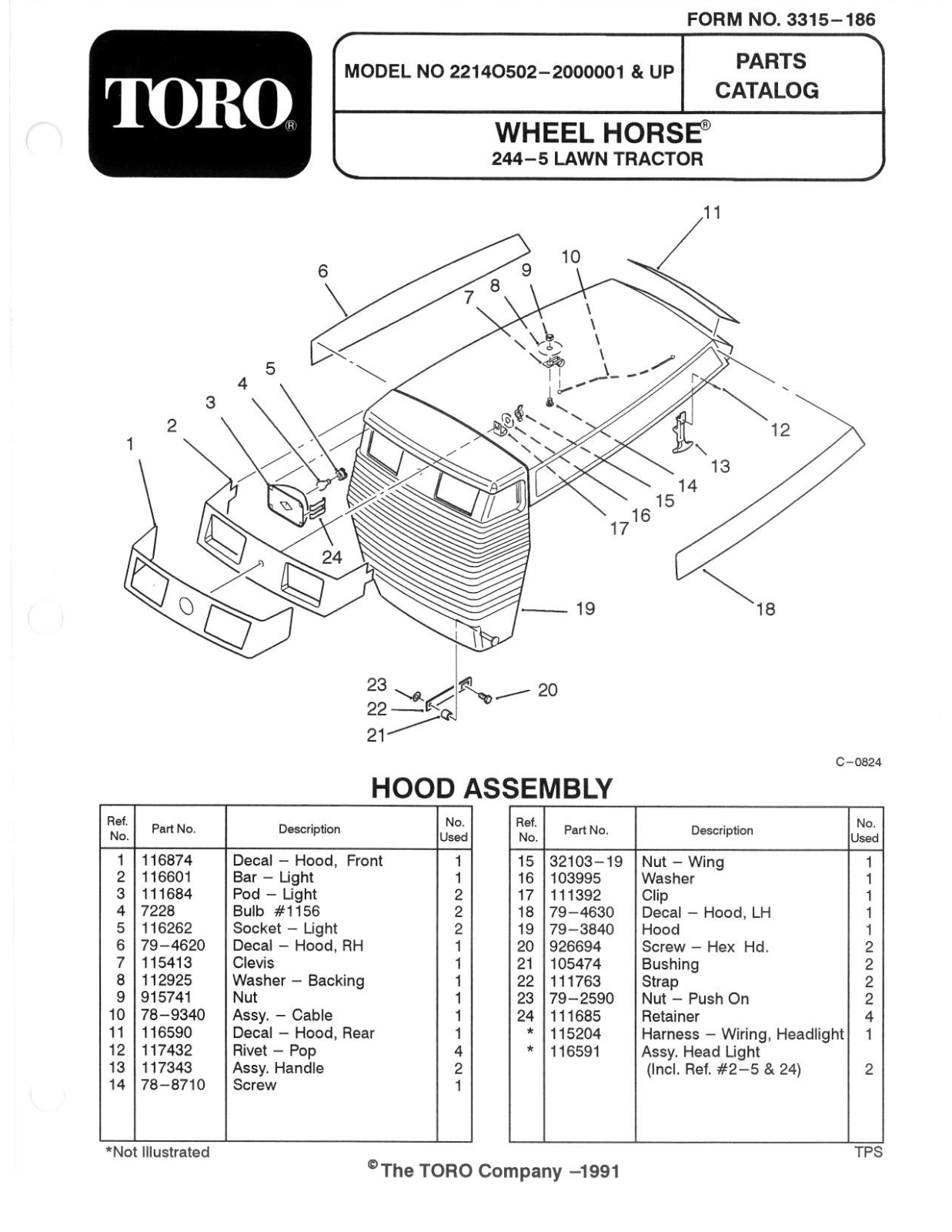 Toro 22-14O502 Parts Catalogue