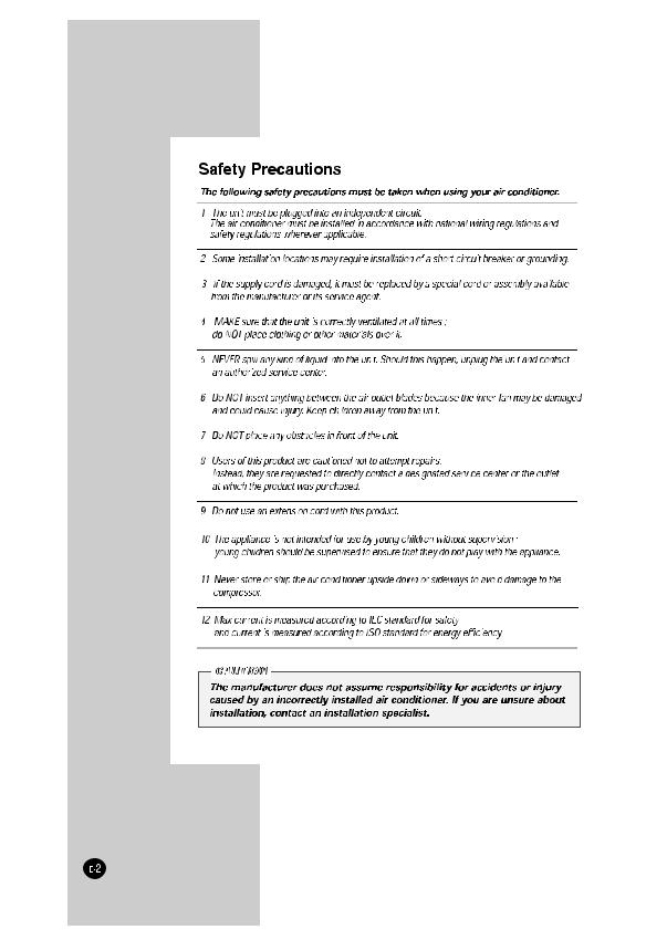 Samsung AWT18Q1HDFD User Manual