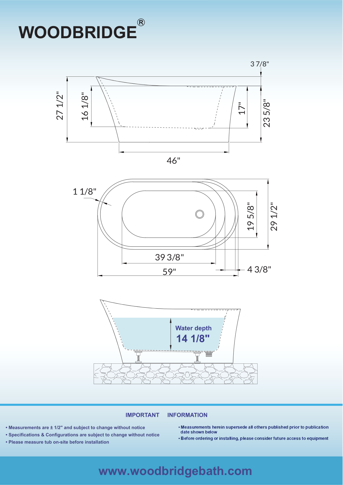 WoodBridge WDBR1306 Specifications - ManualMachine.com