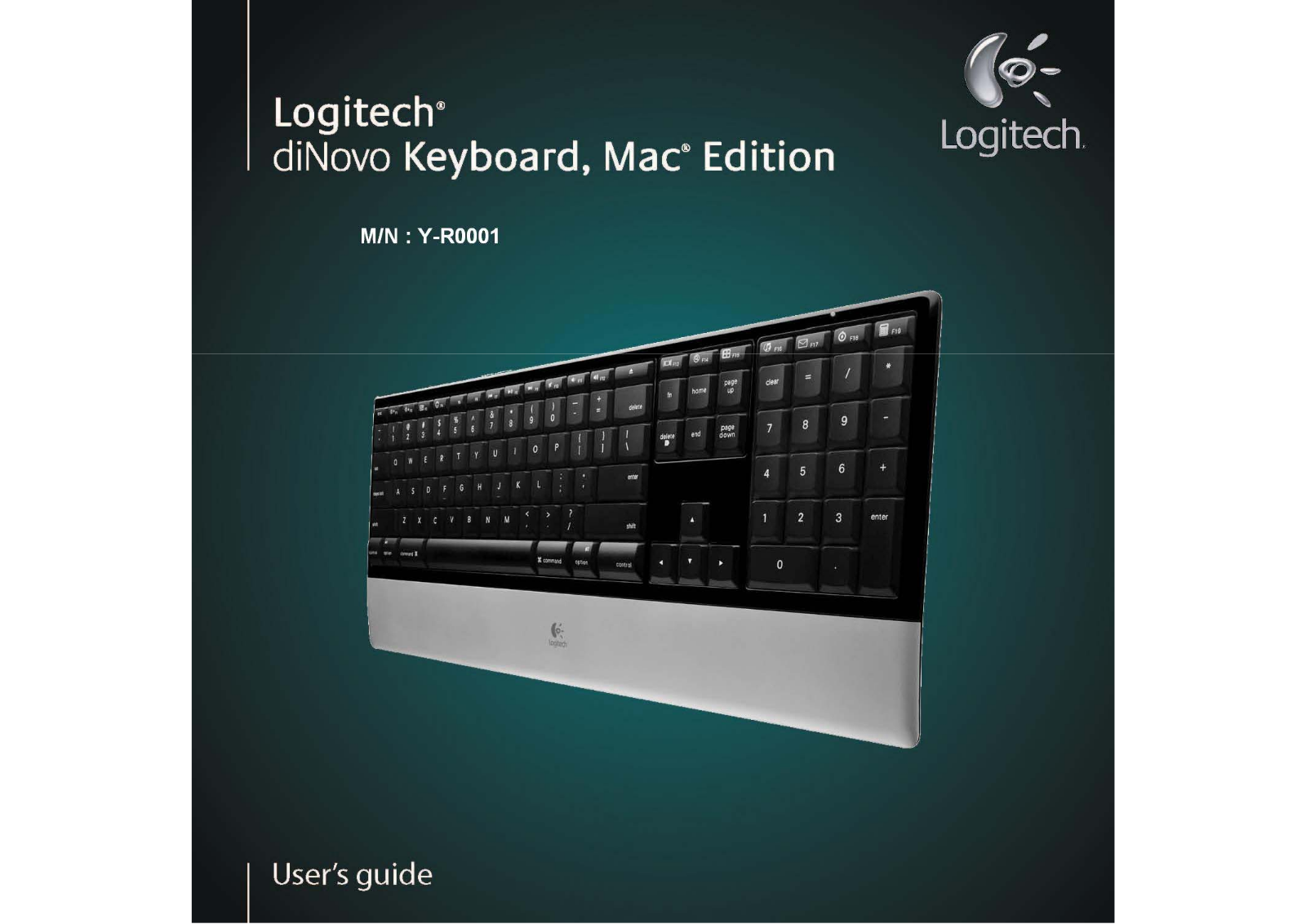 Logitech Far East YR0001 User Manual