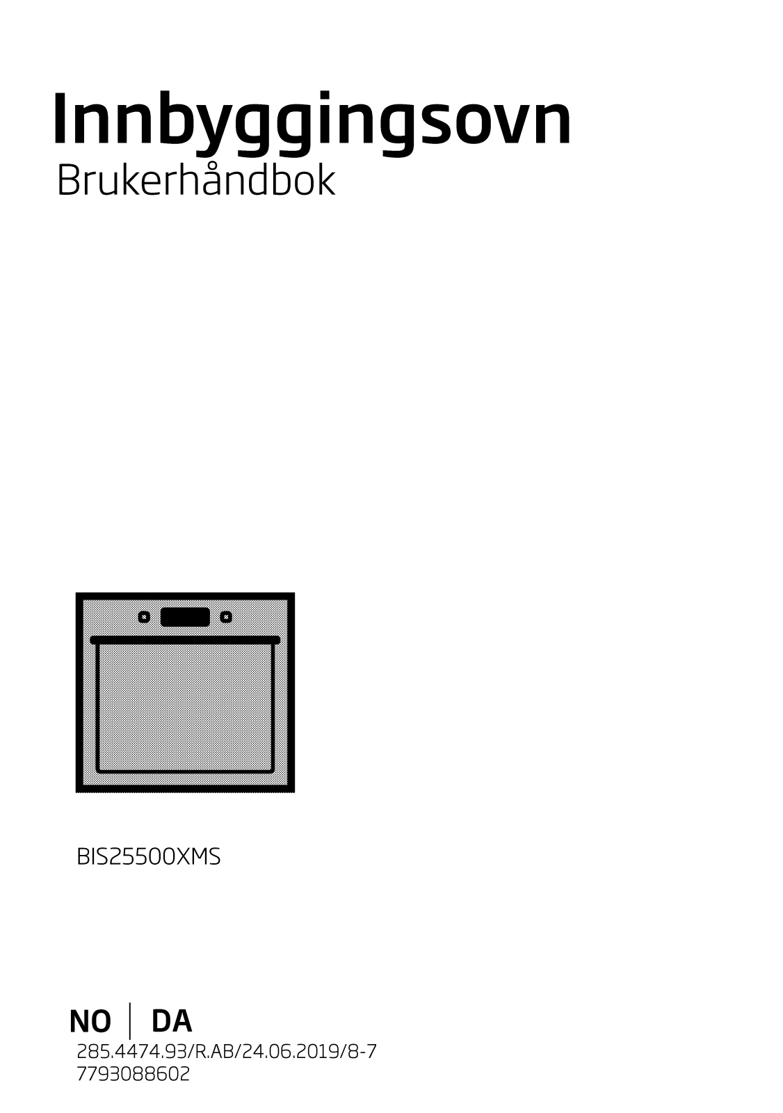 Beko BIS25500XMS User manual