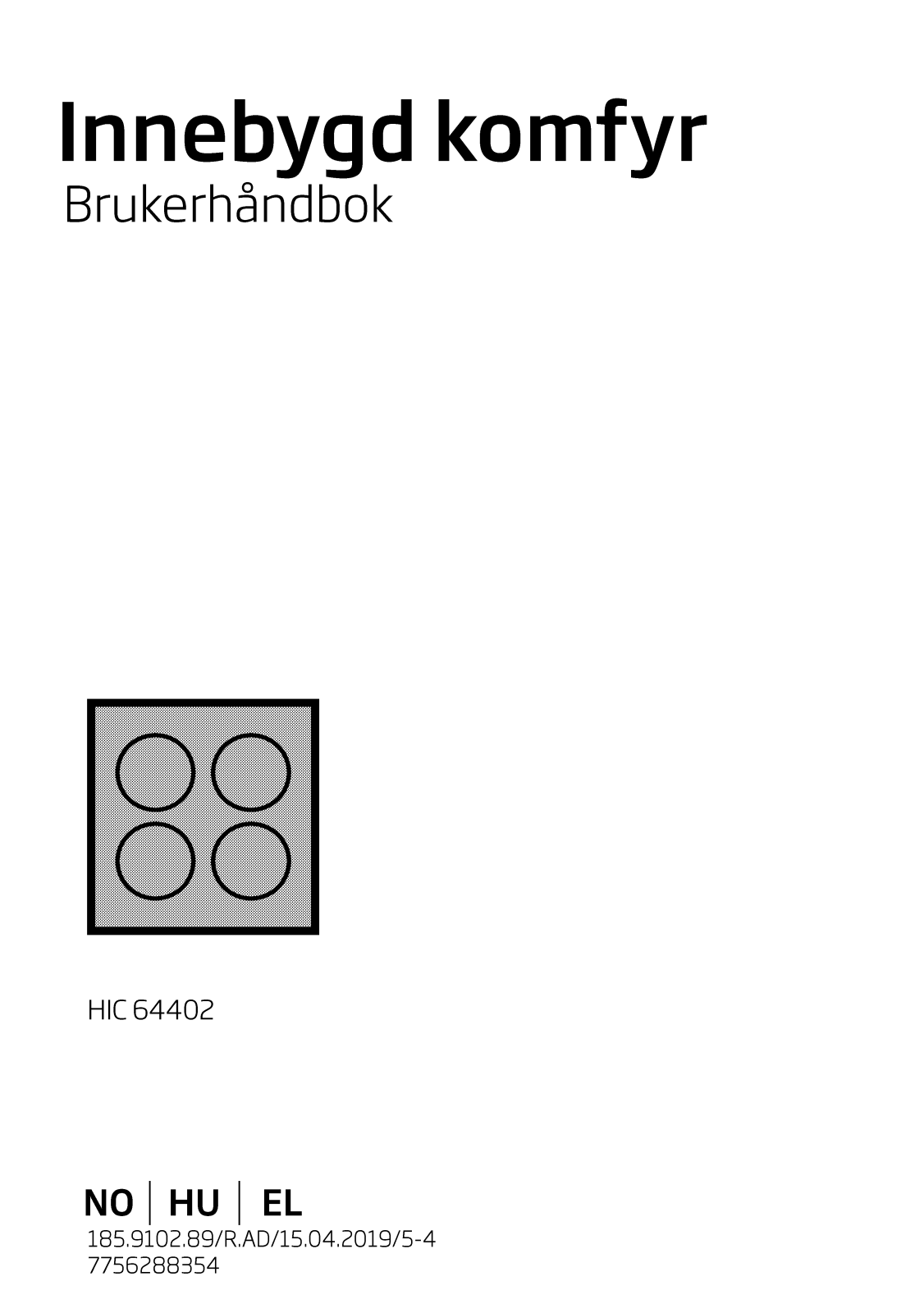 Beko HIC 64402 User manual