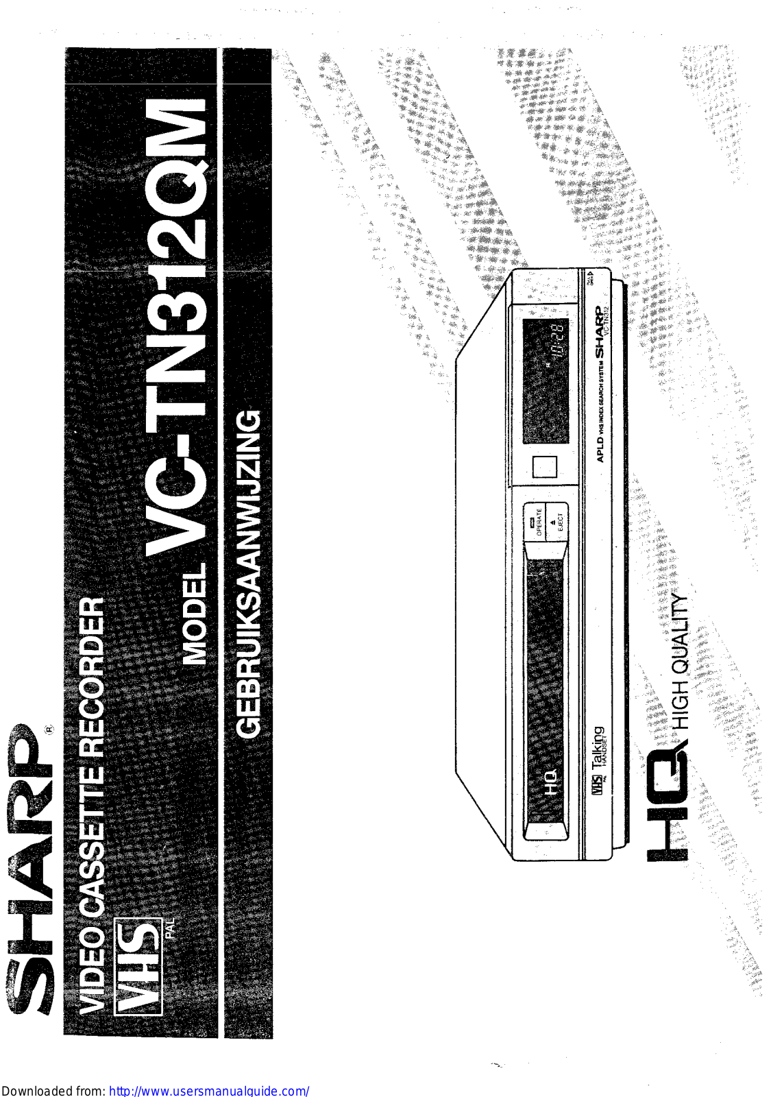 SHARP VC-TN312QM User Manual