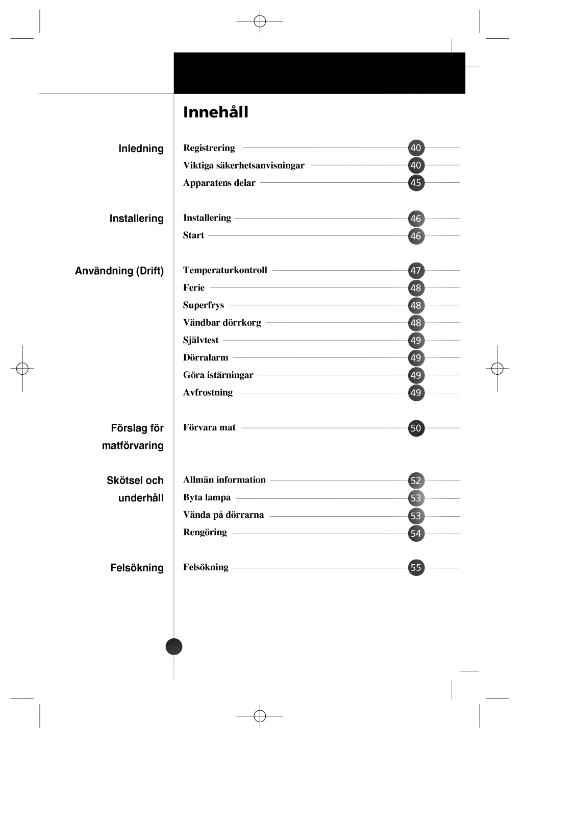 LG GR-459GVCA User manual