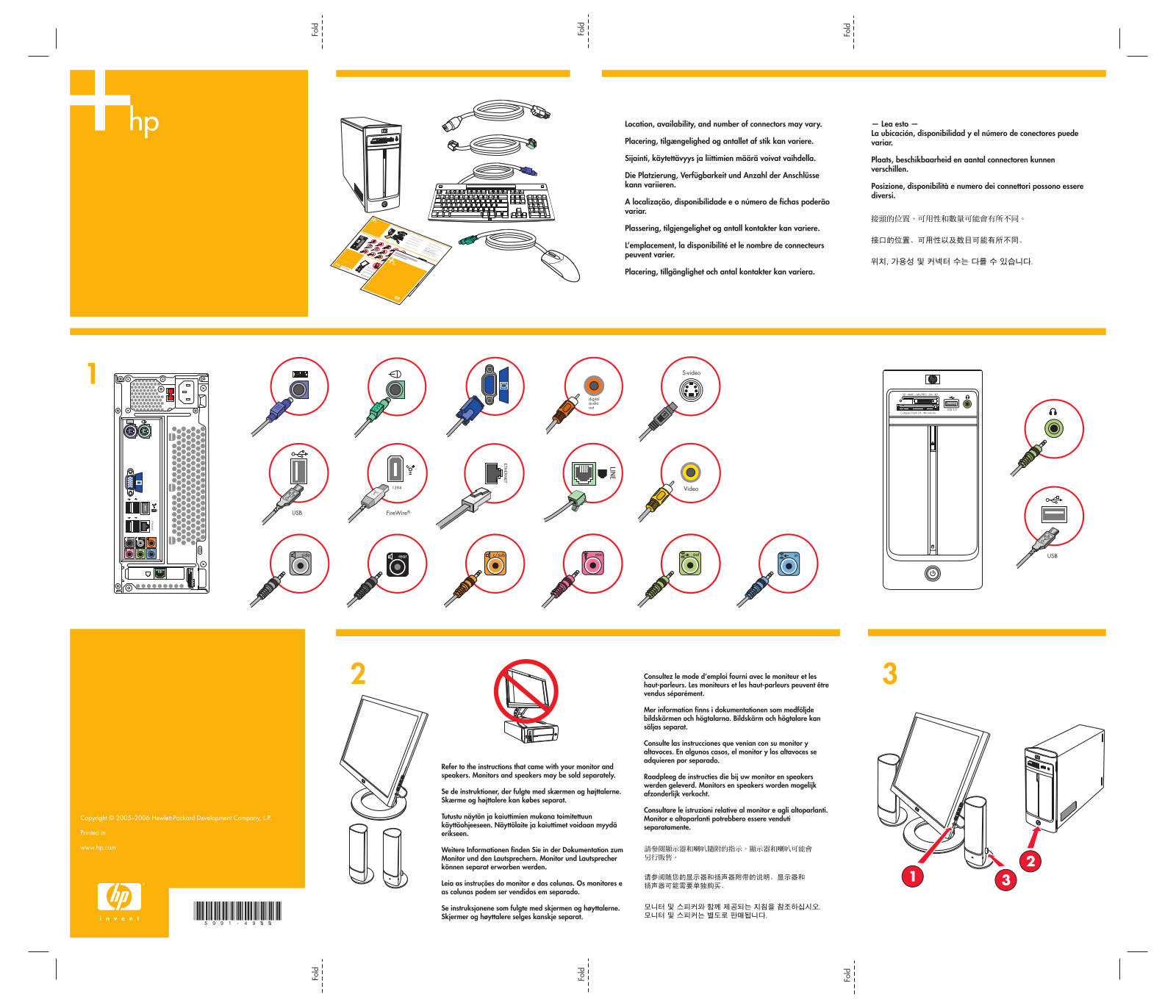 HP PAVILION SLIMLINE S7400, PAVILION SLIMLINE S7500 User Manual