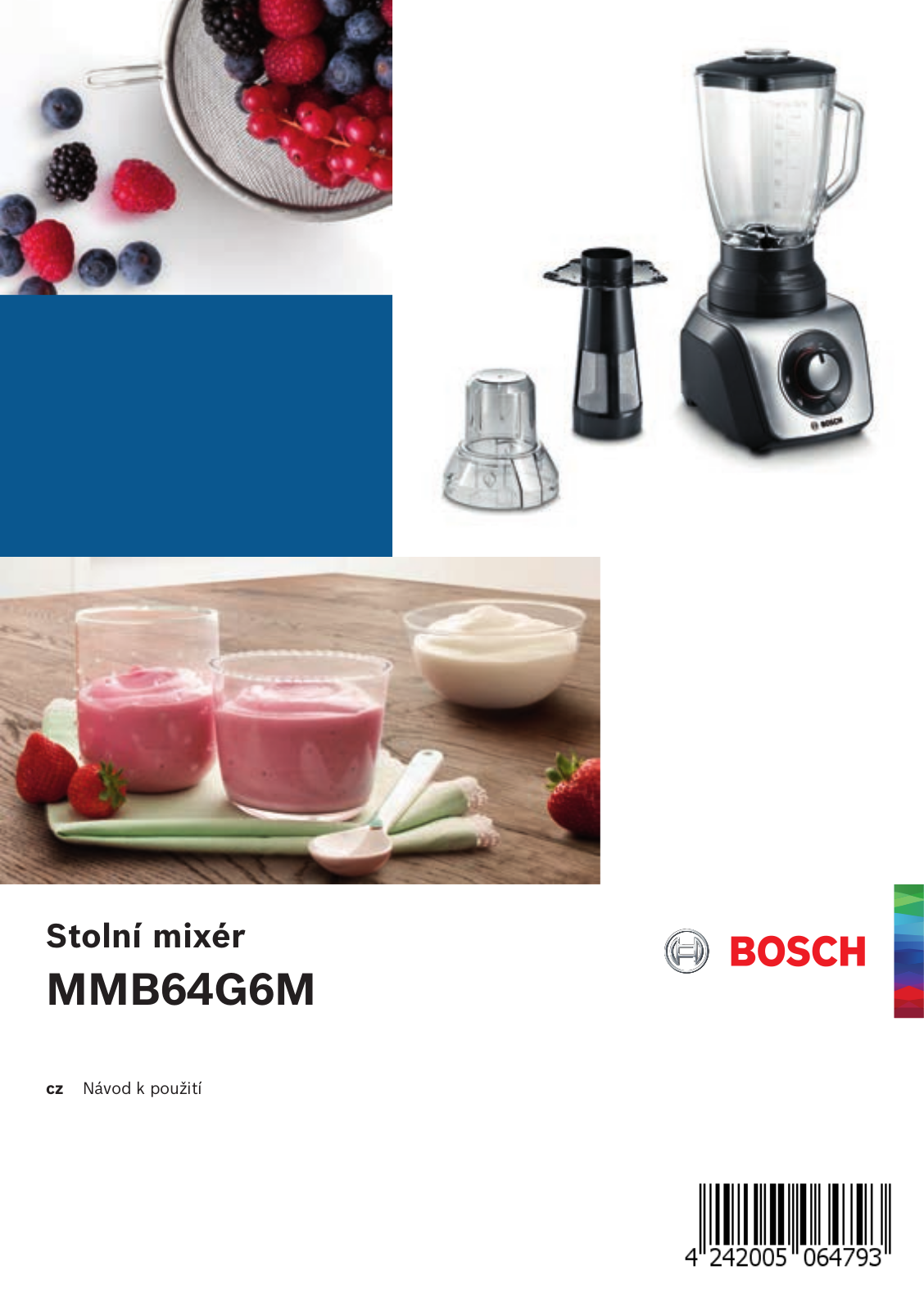 Bosch MMB64G6M User Manual