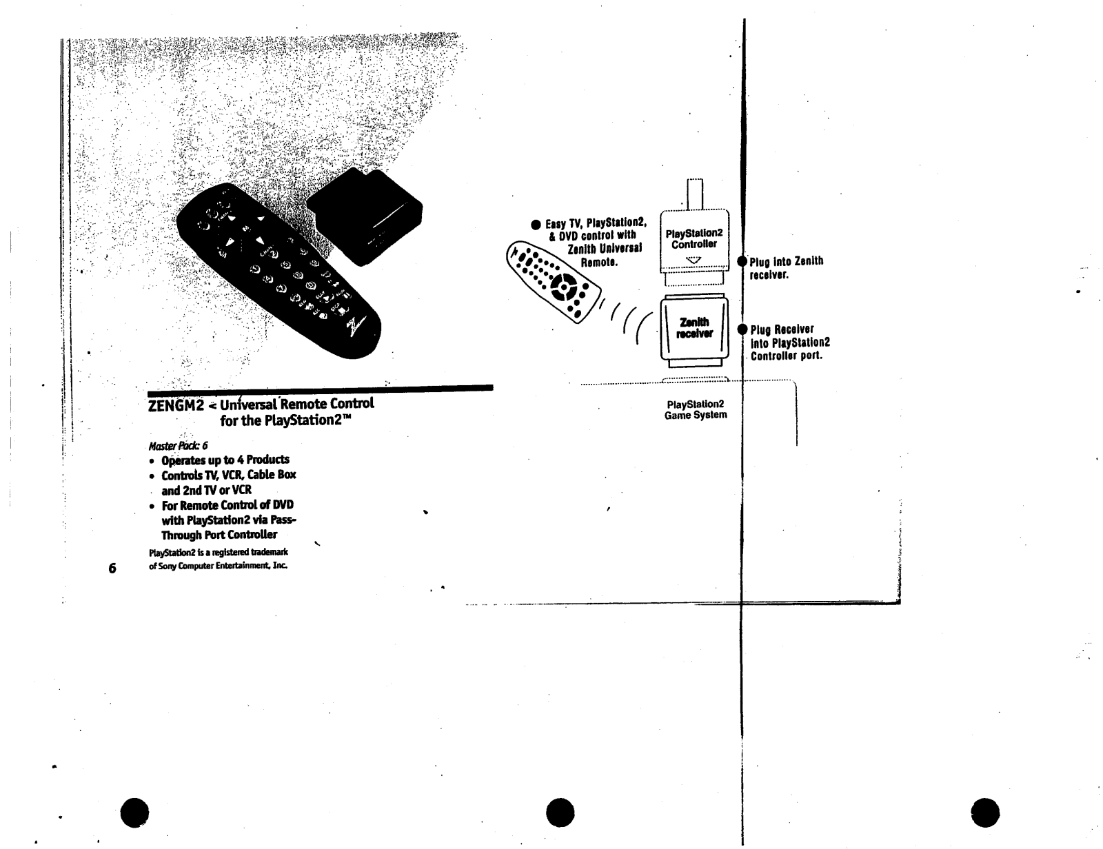 Zenith ZENGM2 OPERATING GUIDE