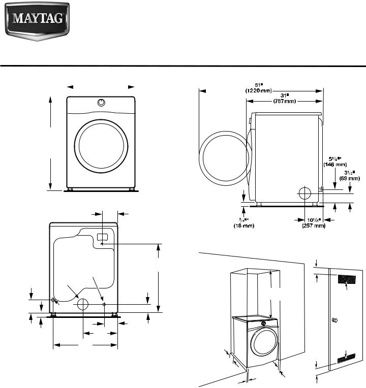 Maytag MGD4000B, MGD3000B, MGD4200B, MGD6000A, MGD7000A User Manual