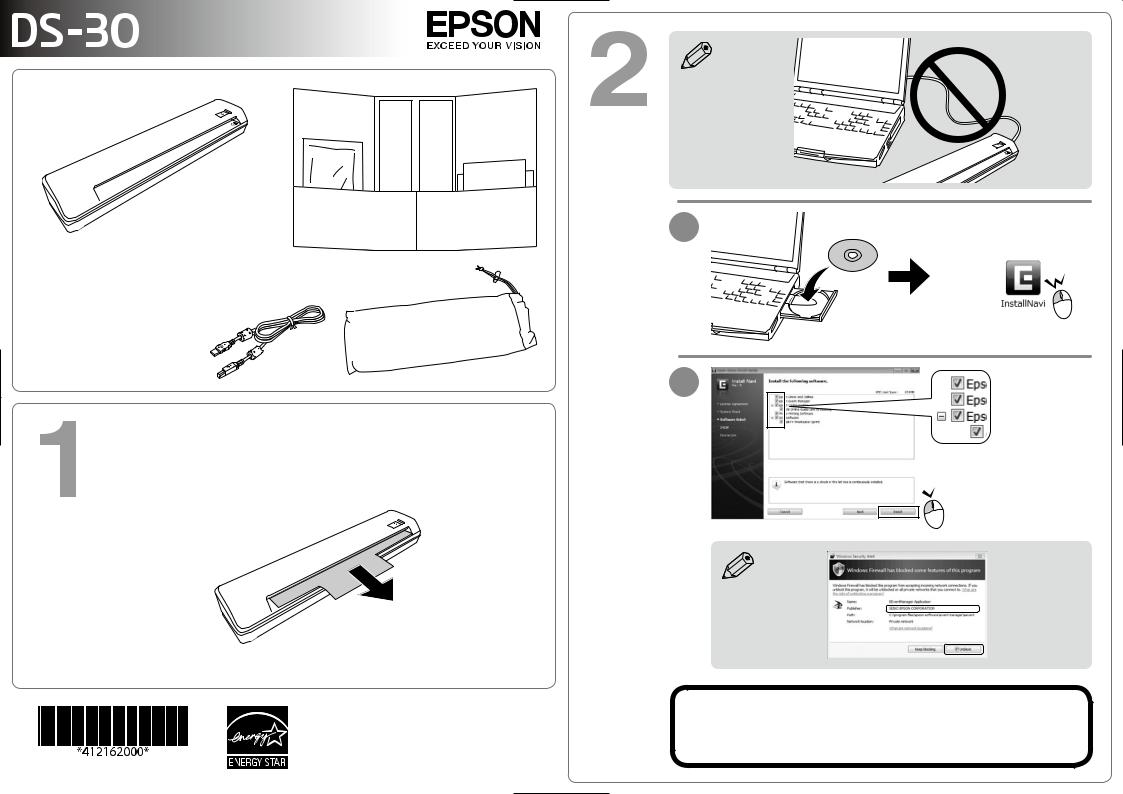 EPSON DS-30 User Manual